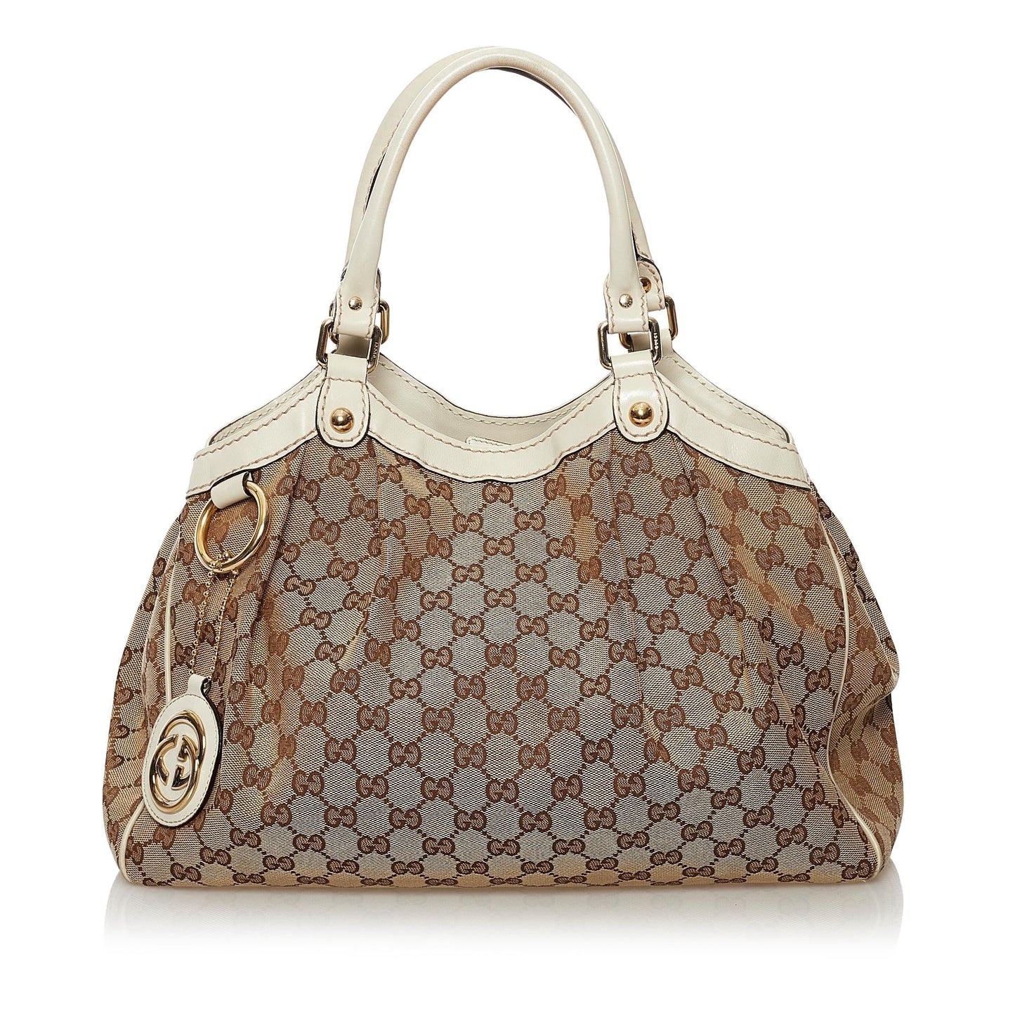 Gucci GG Canvas Sukey Tote Bag (SHG-34120)