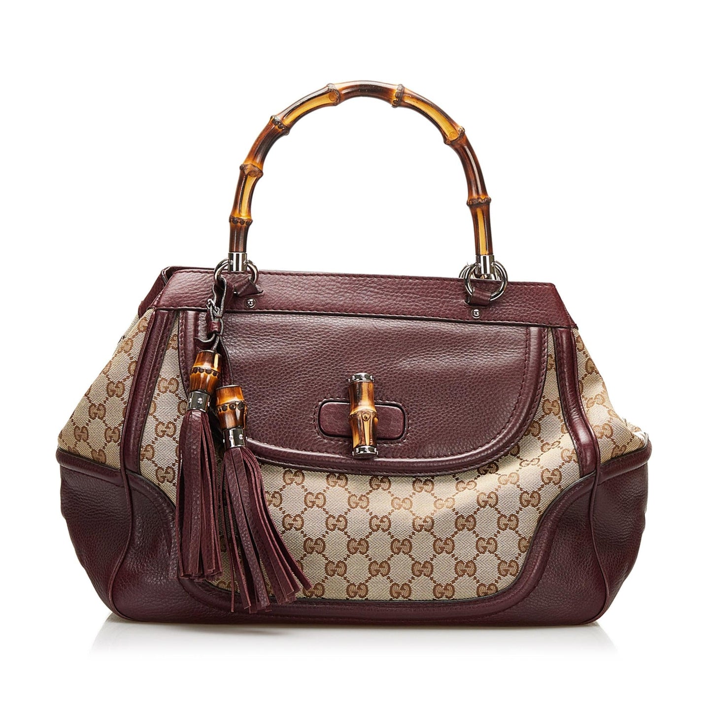 Gucci GG Canvas Tassel Bamboo (SHG-35227)