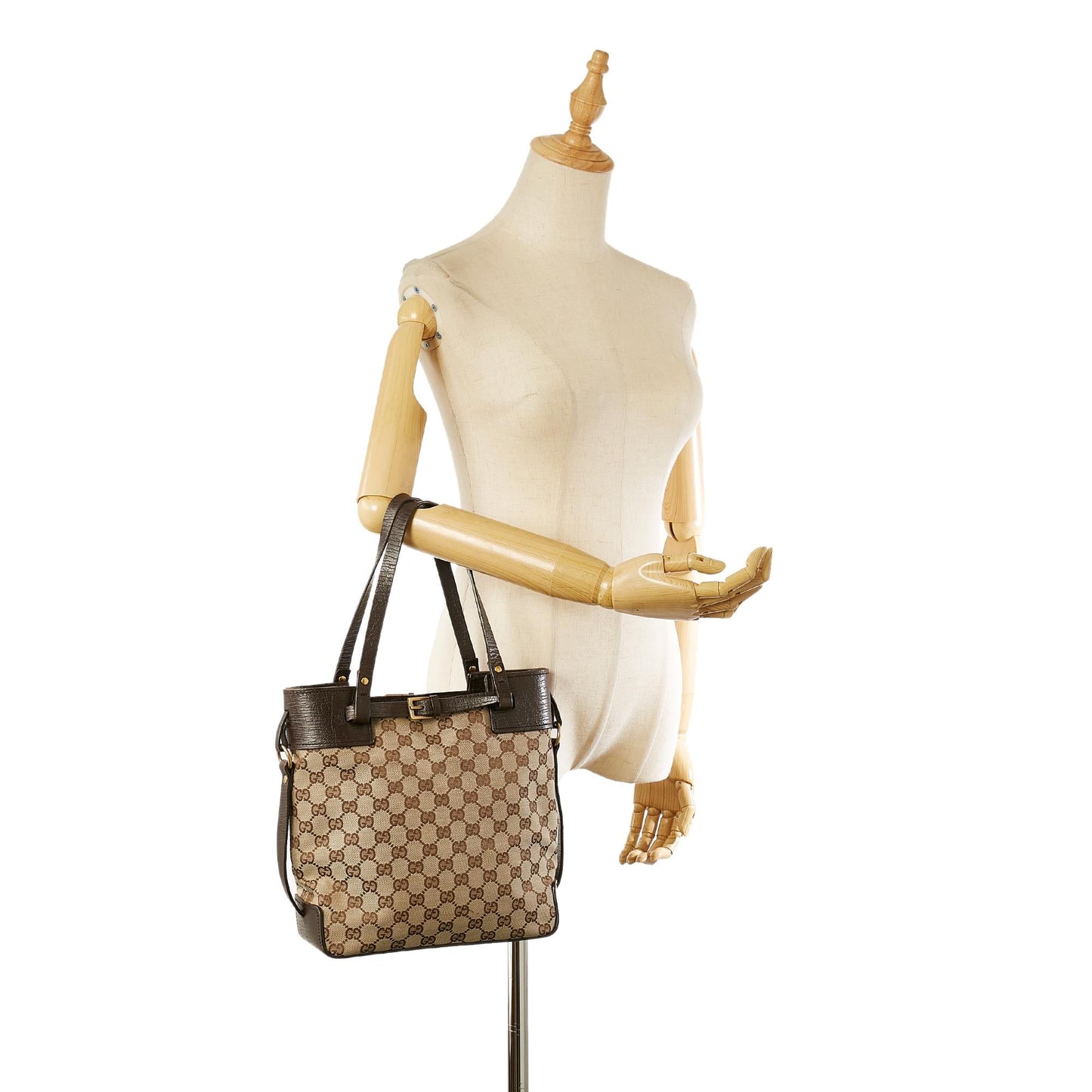 Gucci GG Canvas Tote Bag (SHG-23494)