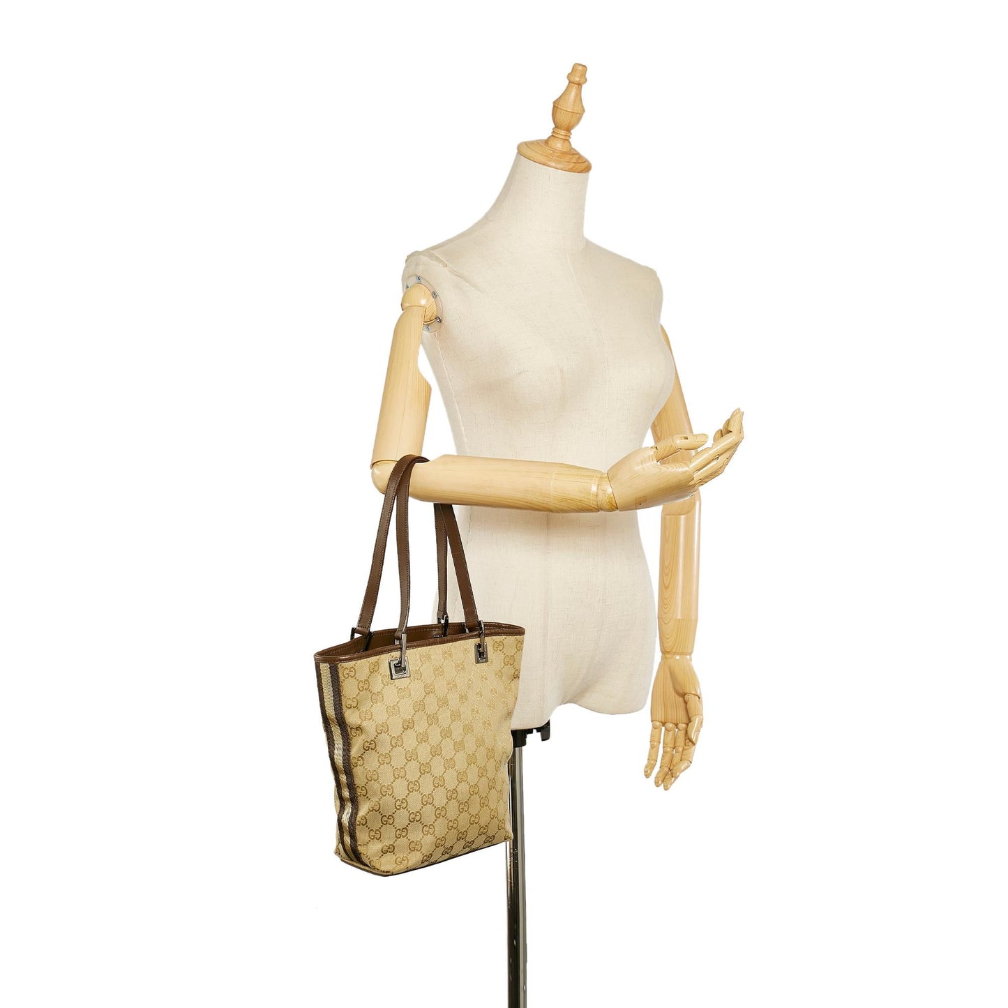 Gucci GG Canvas Tote Bag (SHG-32493)