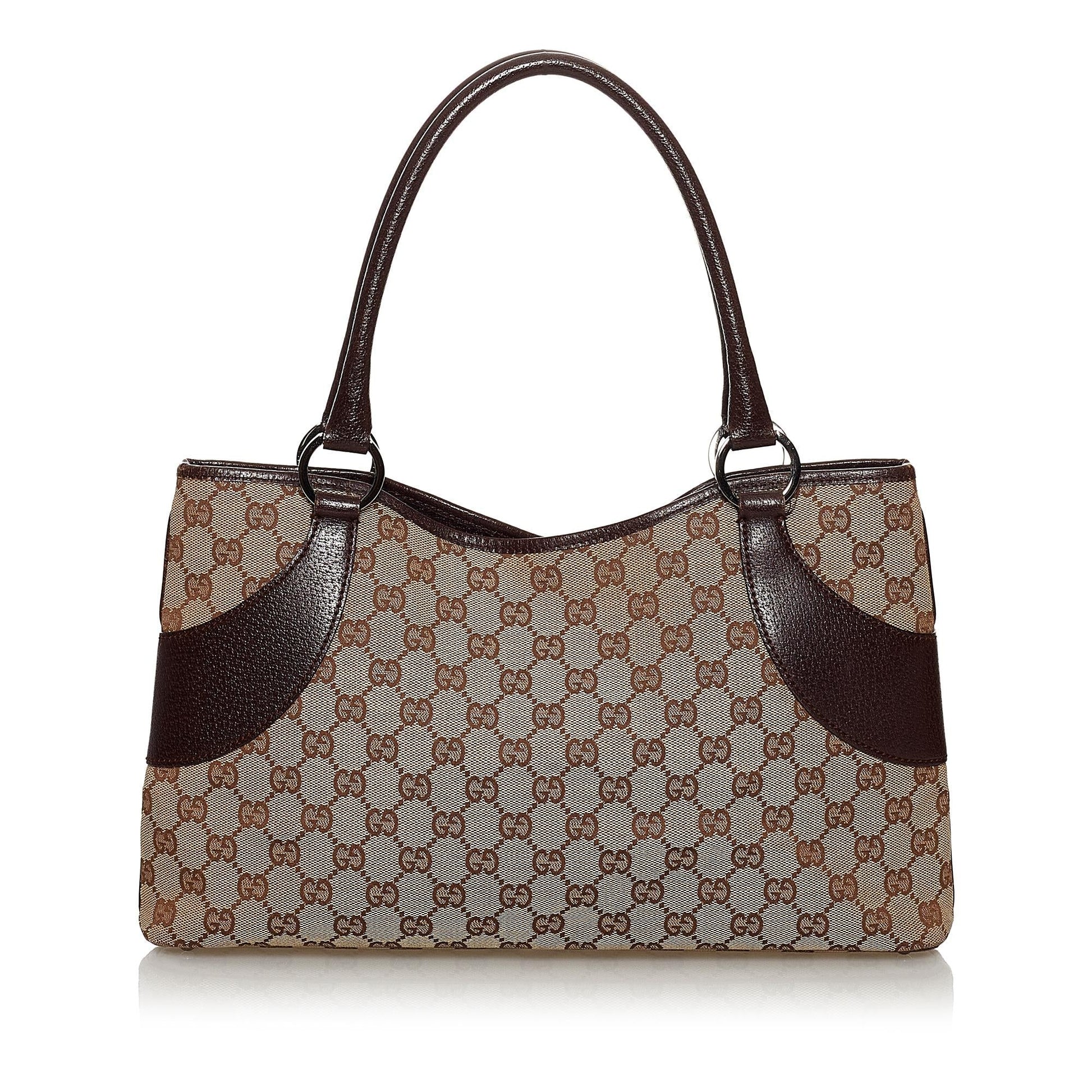 Gucci GG Canvas Tote Bag (SHG-33846)