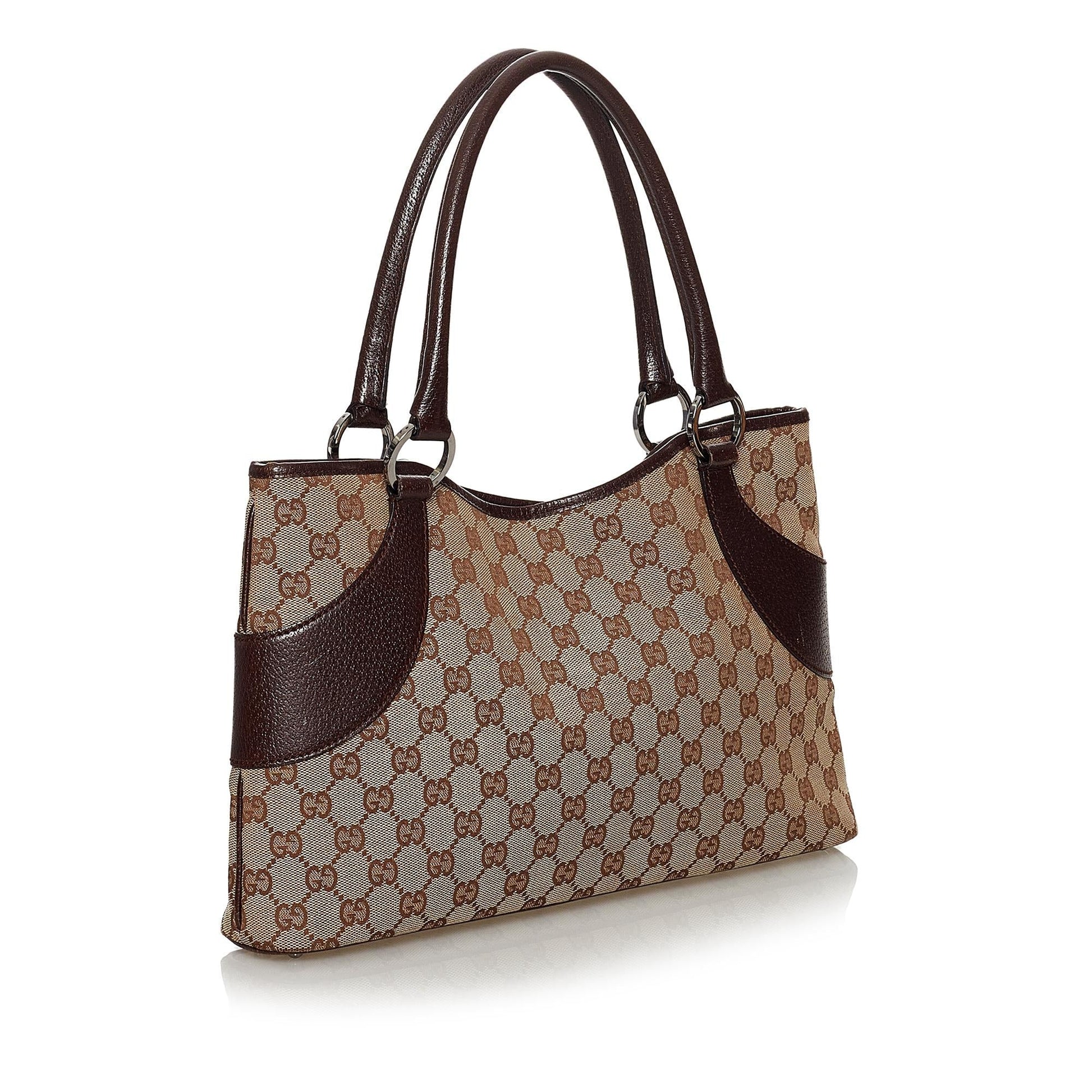 Gucci GG Canvas Tote Bag (SHG-33846)