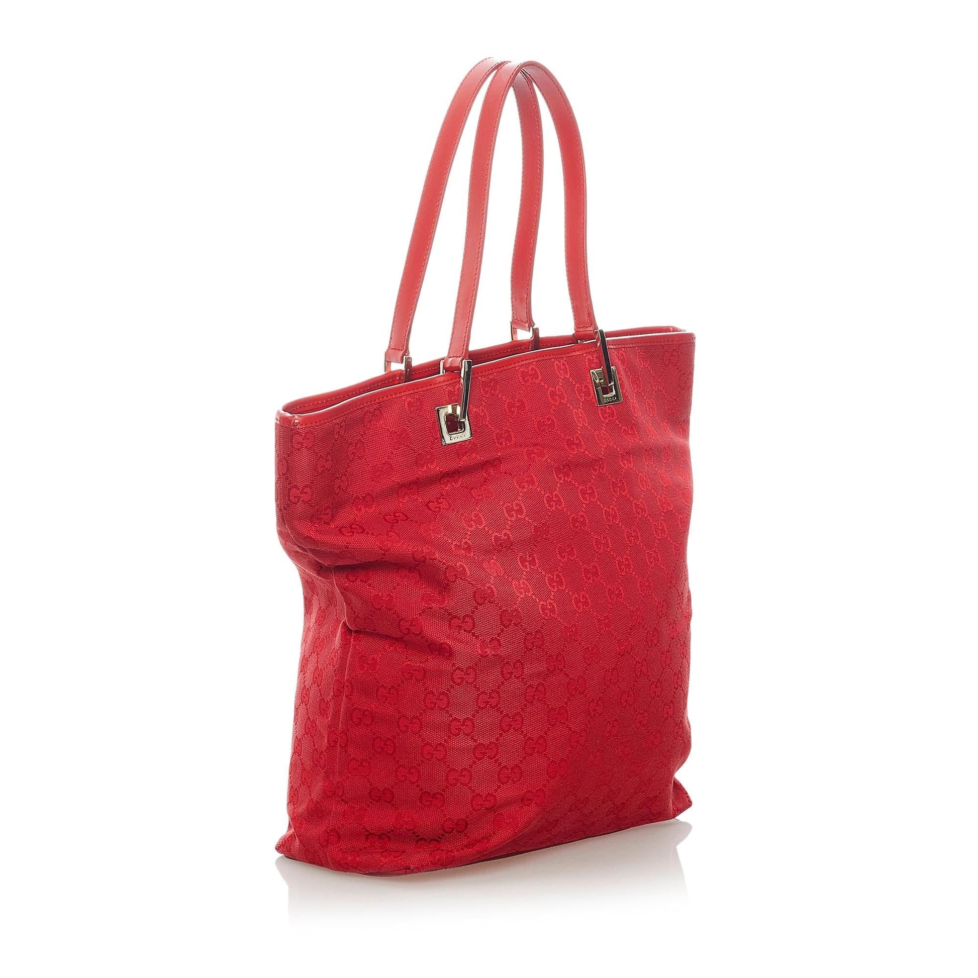 Gucci GG Canvas Tote Bag (SHG-36147)