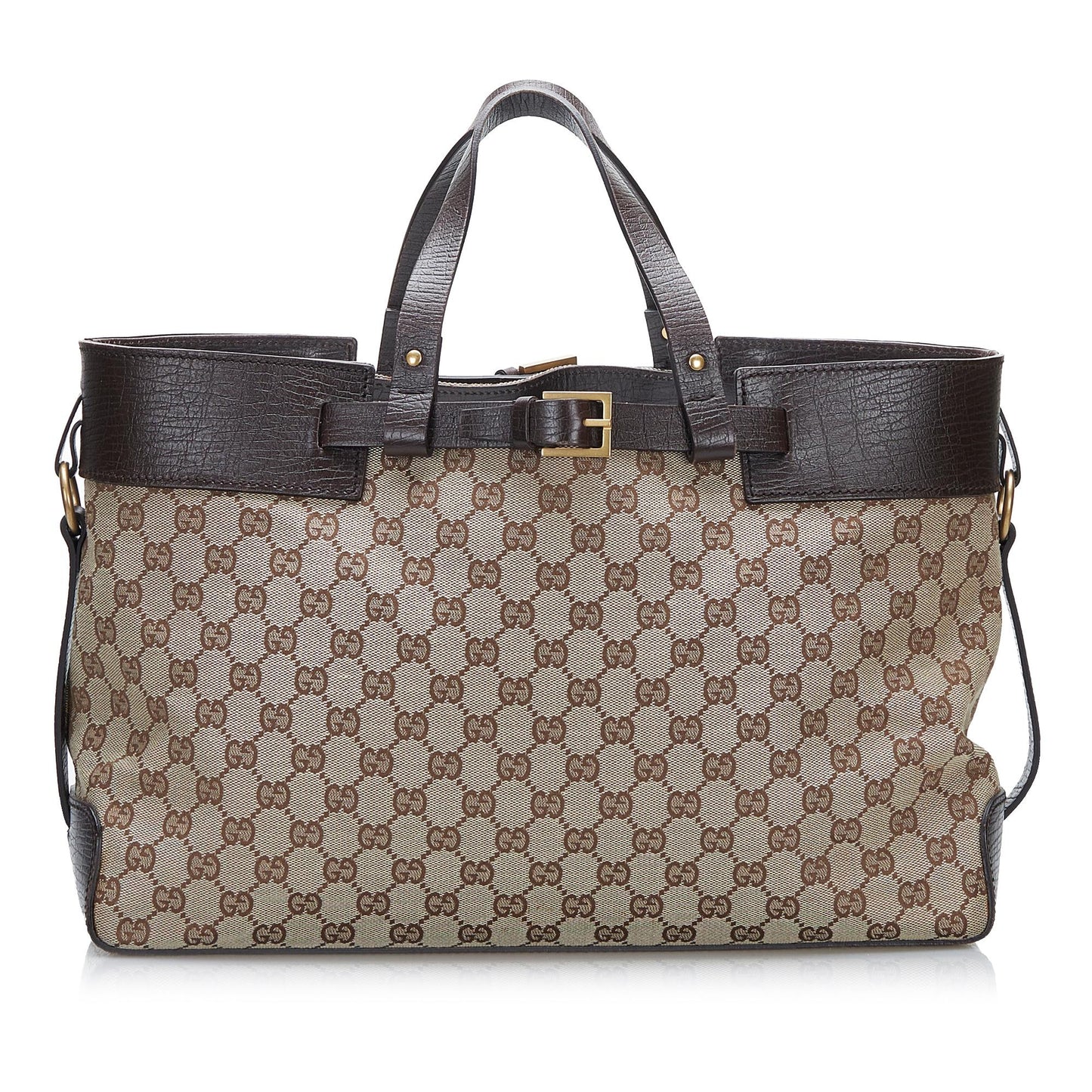 Gucci GG Canvas Tote Bag (SHG-PGgRlR)