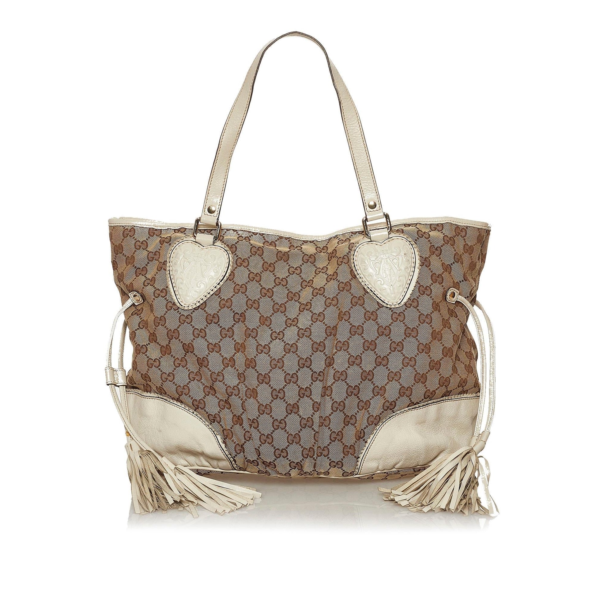 Gucci Canvas Shoulder Bag Style 35