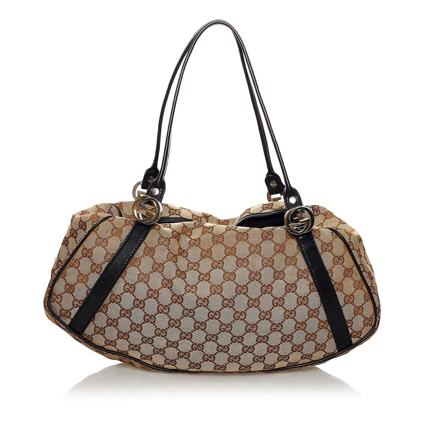 Gucci GG Canvas Twin Shoulder Bag (SHG-31114)