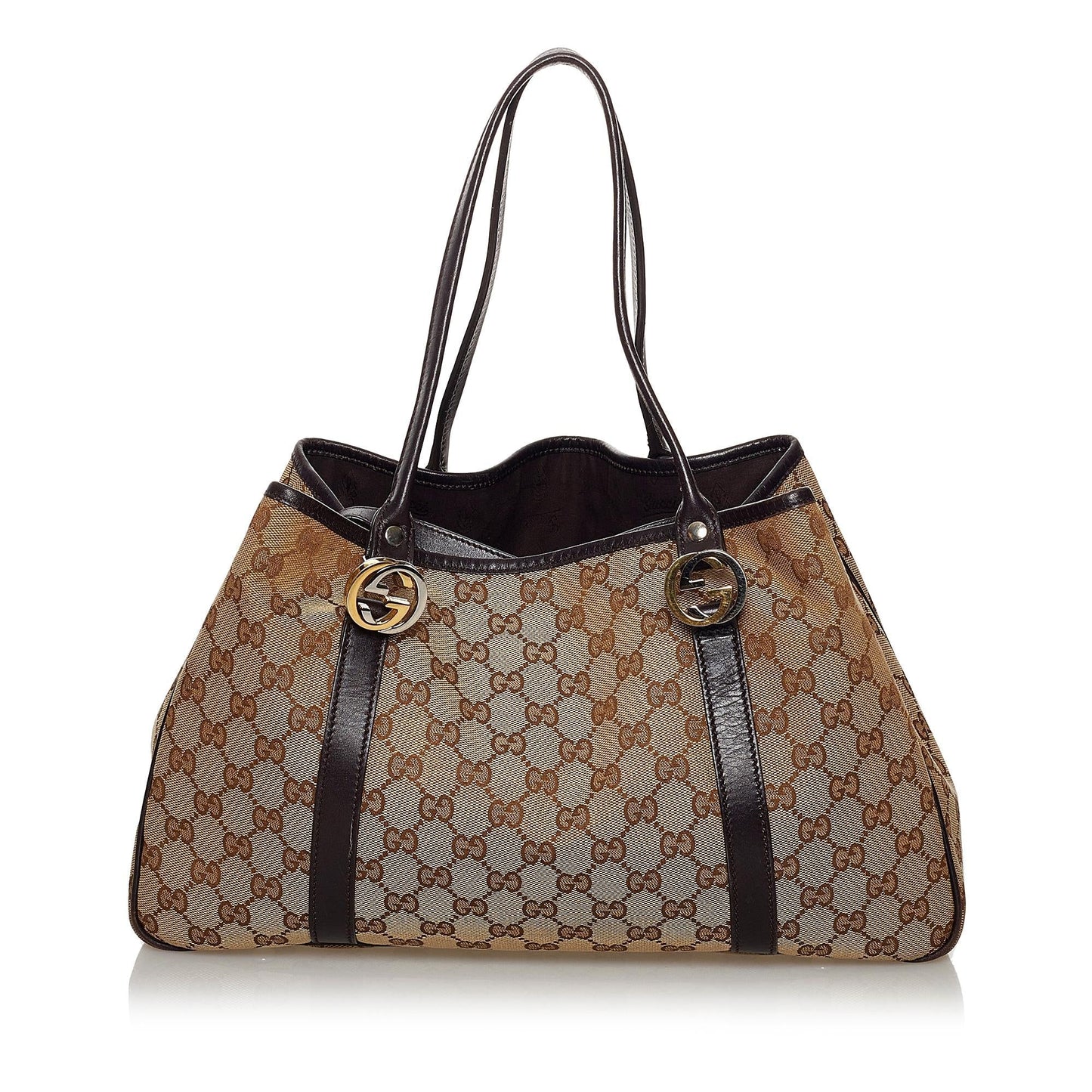 Gucci GG Canvas Twins Shoulder Bag (SHG-30953)