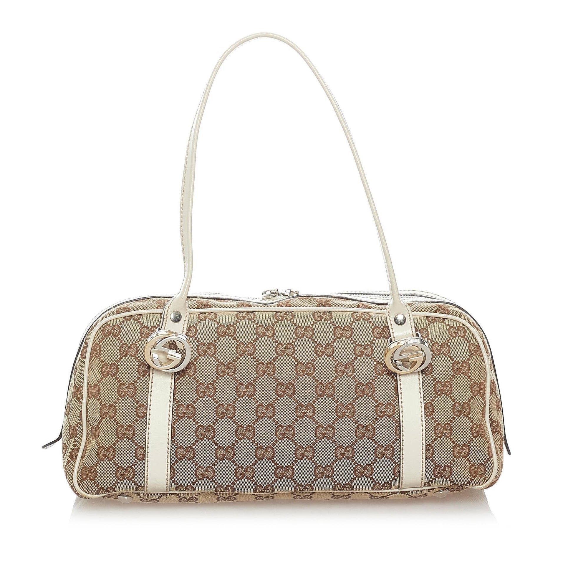 Gucci GG Canvas Twins Shoulder Bag (SHG-33662)