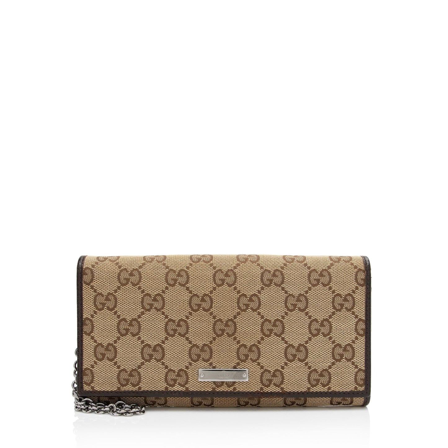 Gucci GG Canvas Wallet on Chain Bag (SHF-4BzUx8)