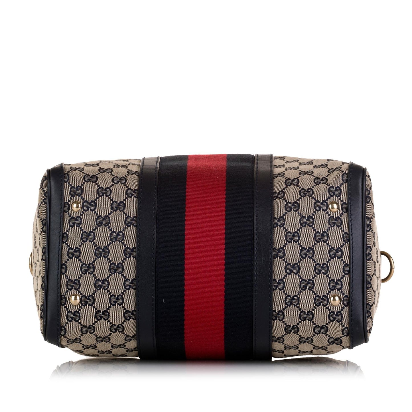 Gucci GG Canvas Web Boston (SHG-36790)