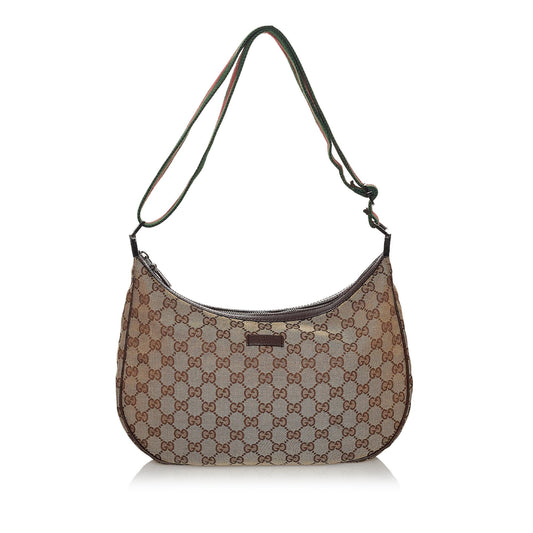 Gucci GG Canvas Web Crossbody Bag (SHG-30475)