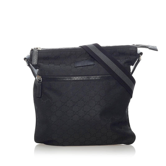 Gucci GG Canvas Web Crossbody Bag (SHG-32734)