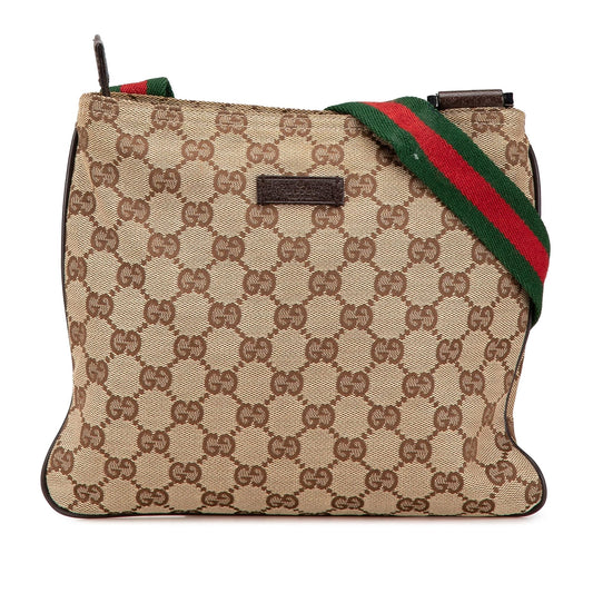 Gucci GG Canvas Web Crossbody