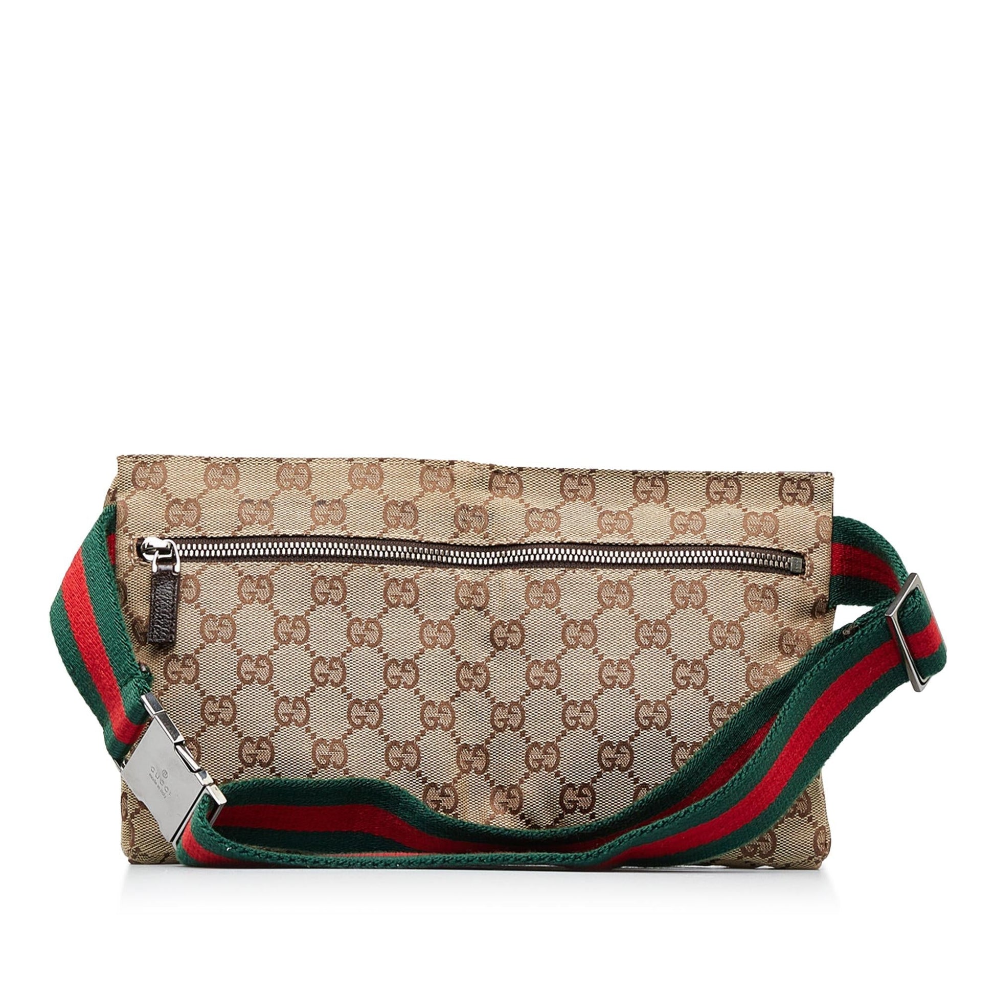 Gucci Canvas Shoulder Bag
