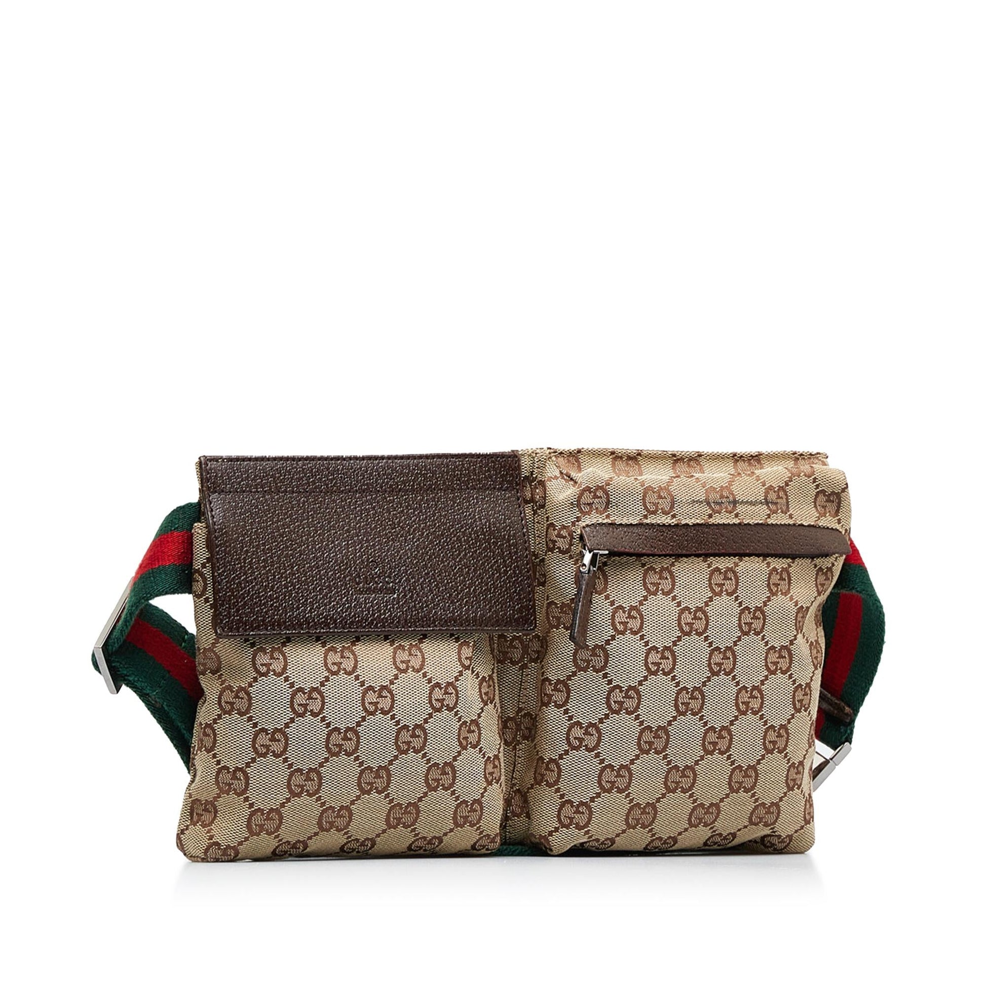 Gucci Canvas Shoulder Bag