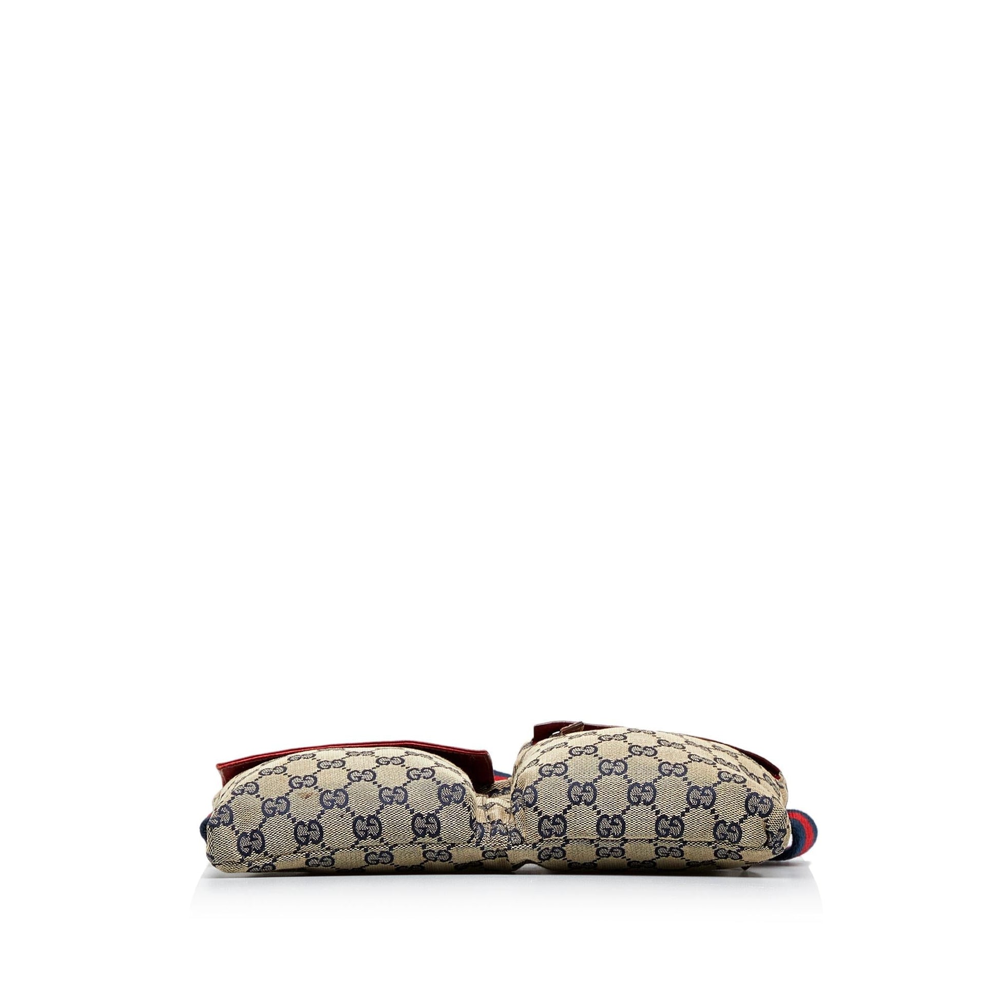 Gucci Canvas Shoulder Bag