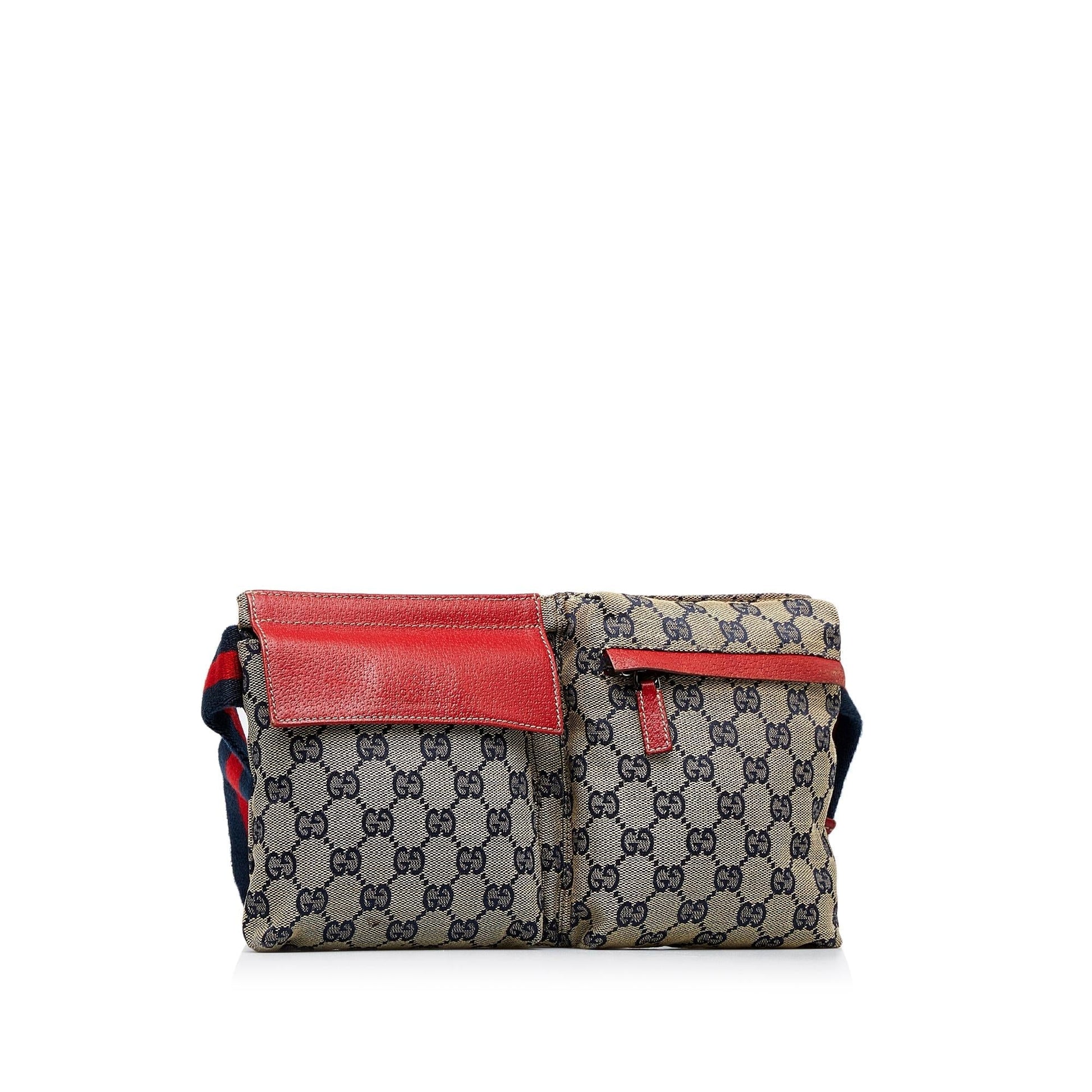 Gucci Canvas Shoulder Bag
