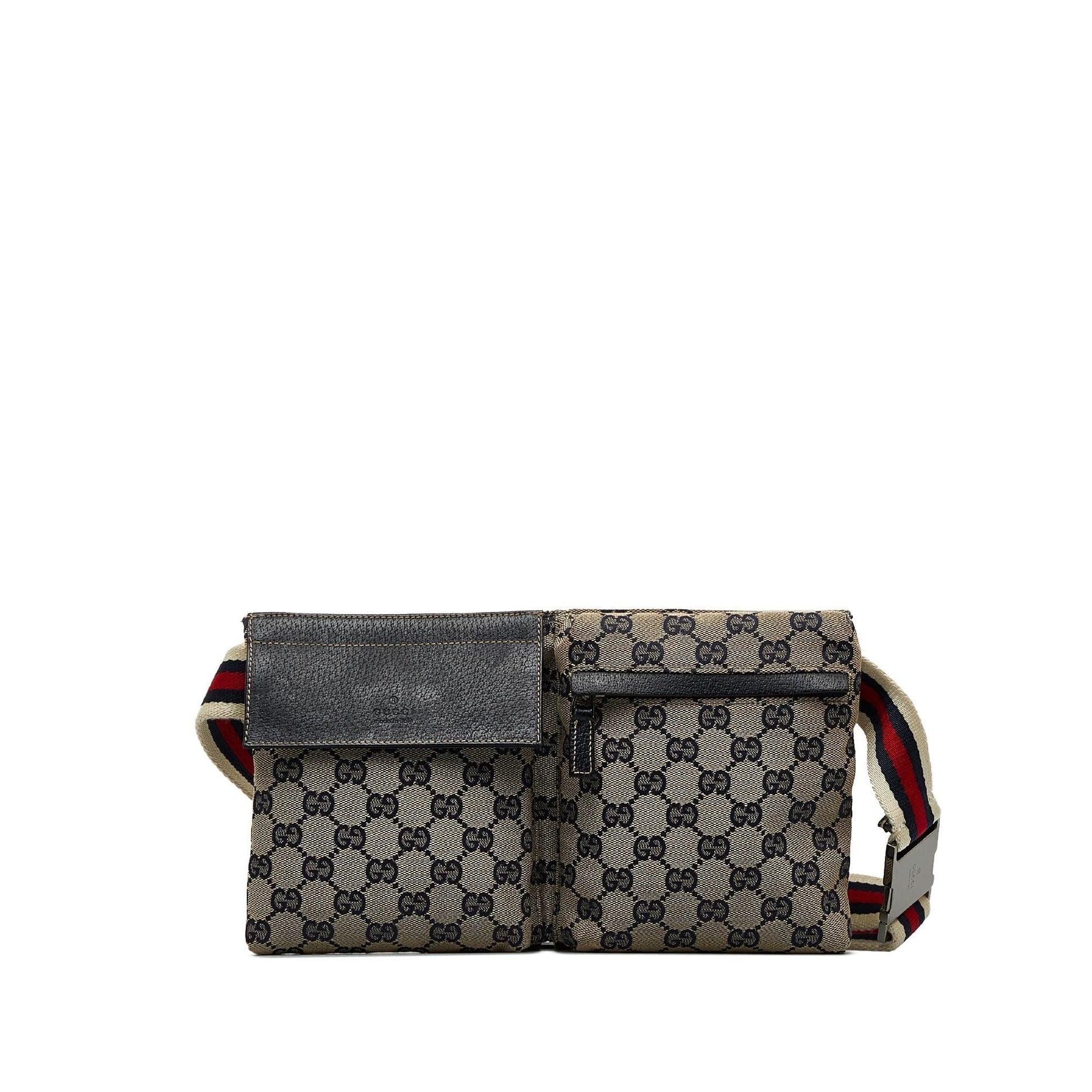 Gucci Canvas Shoulder Bag