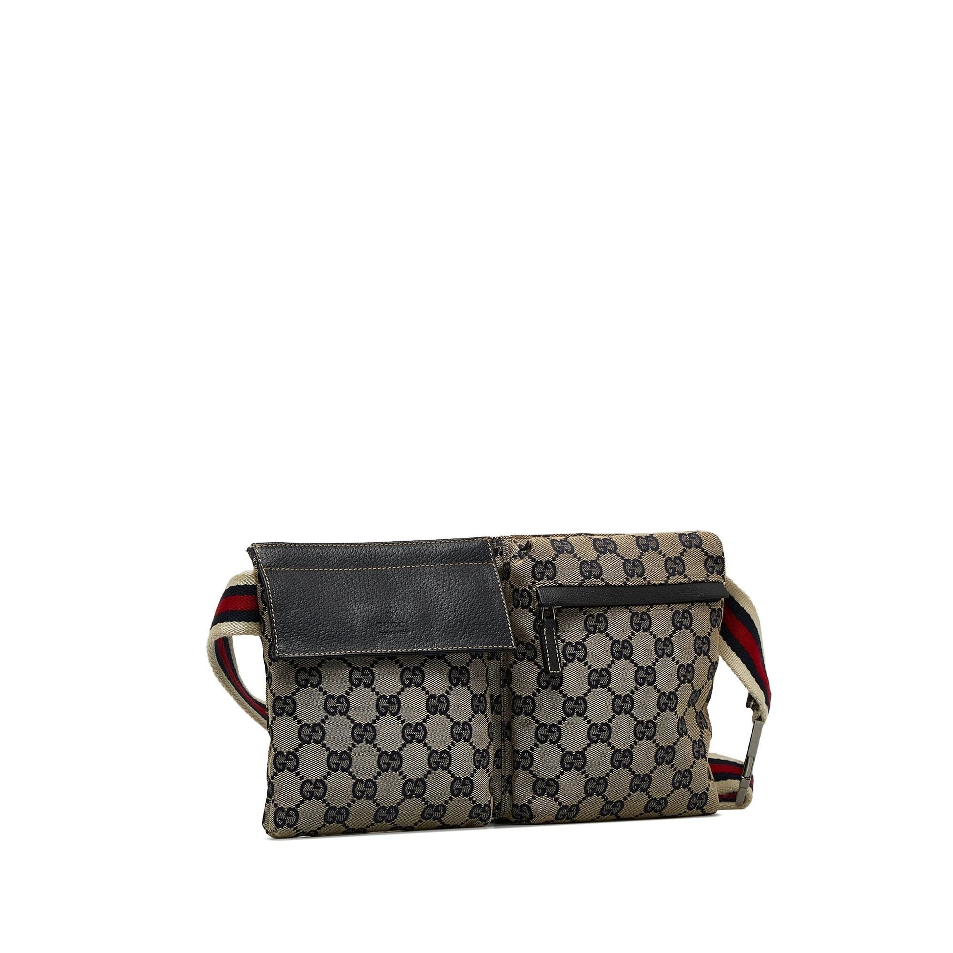 Gucci Canvas Shoulder Bag