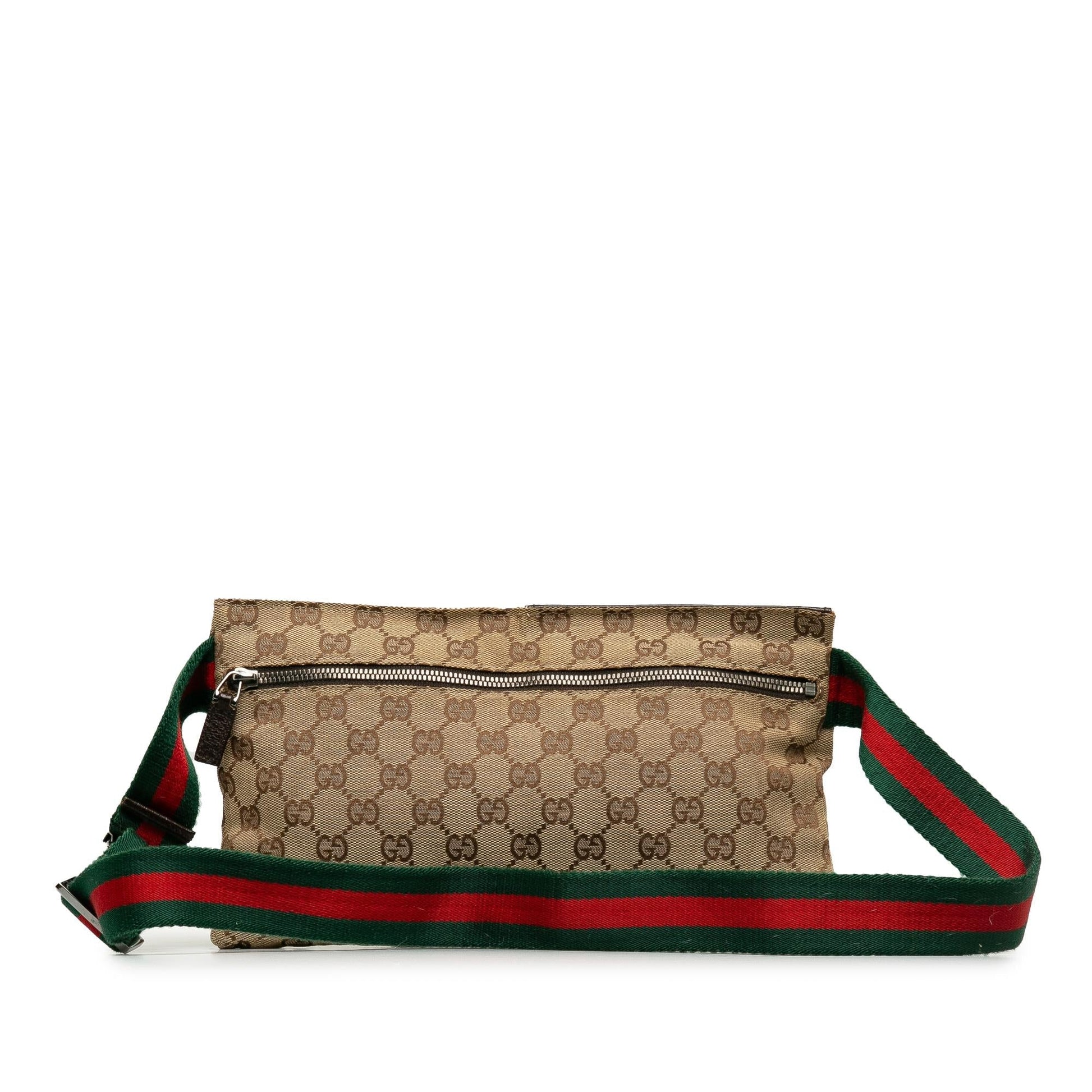 Gucci Canvas Shoulder Bag