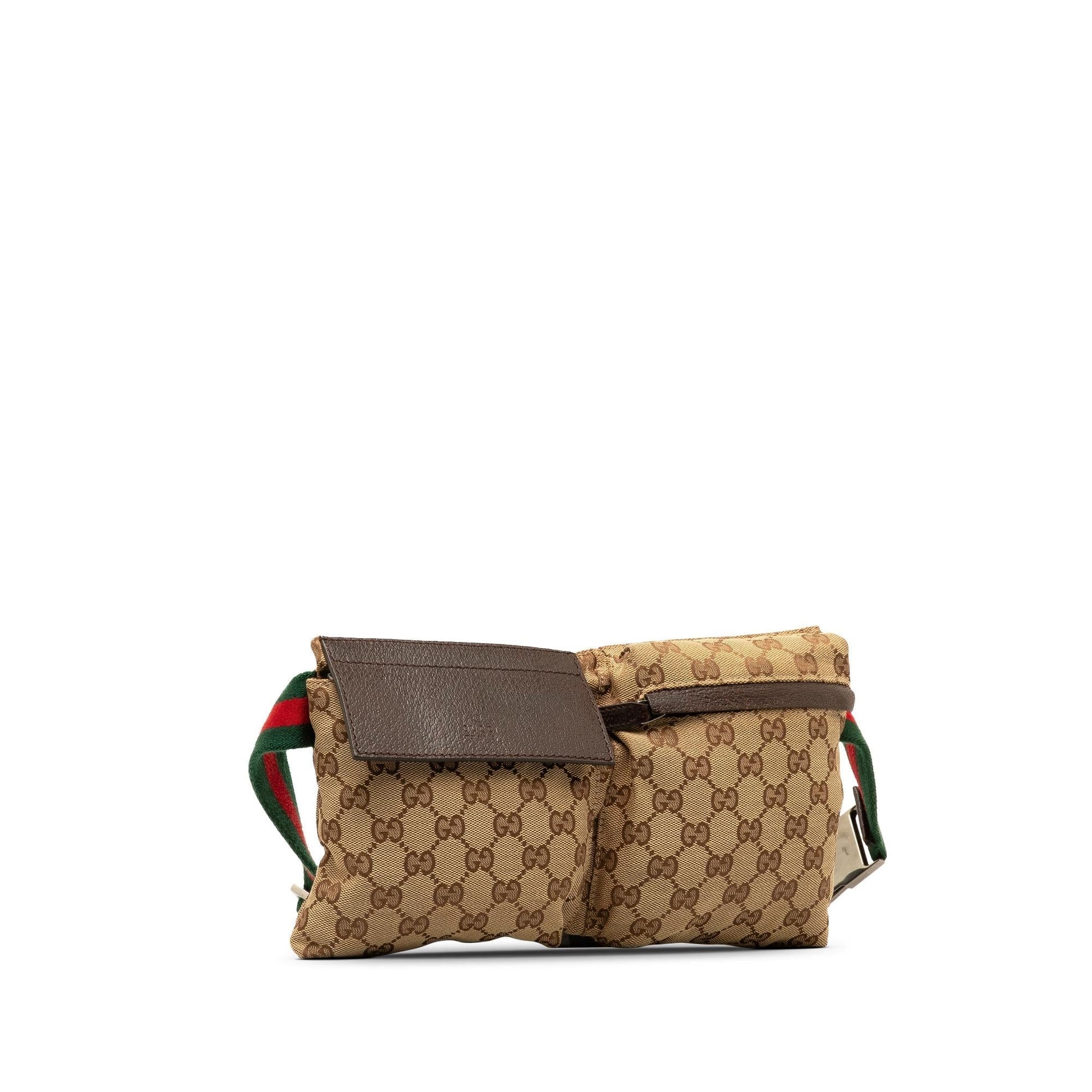 Gucci Canvas Shoulder Bag