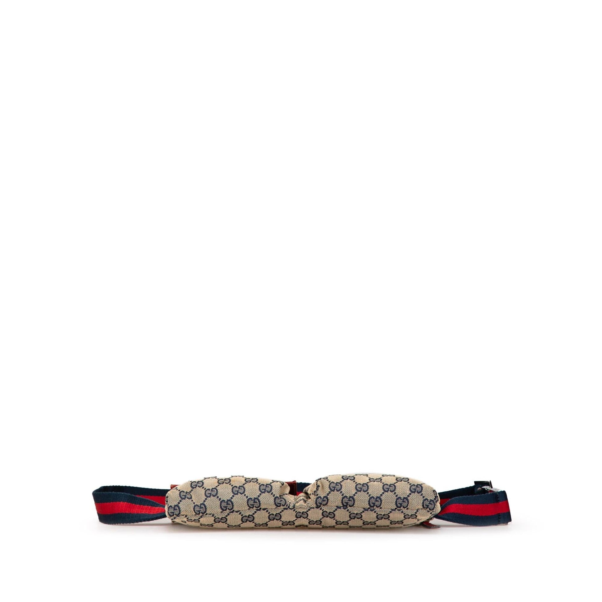 Gucci GG Canvas Web Double Pocket Belt Bag