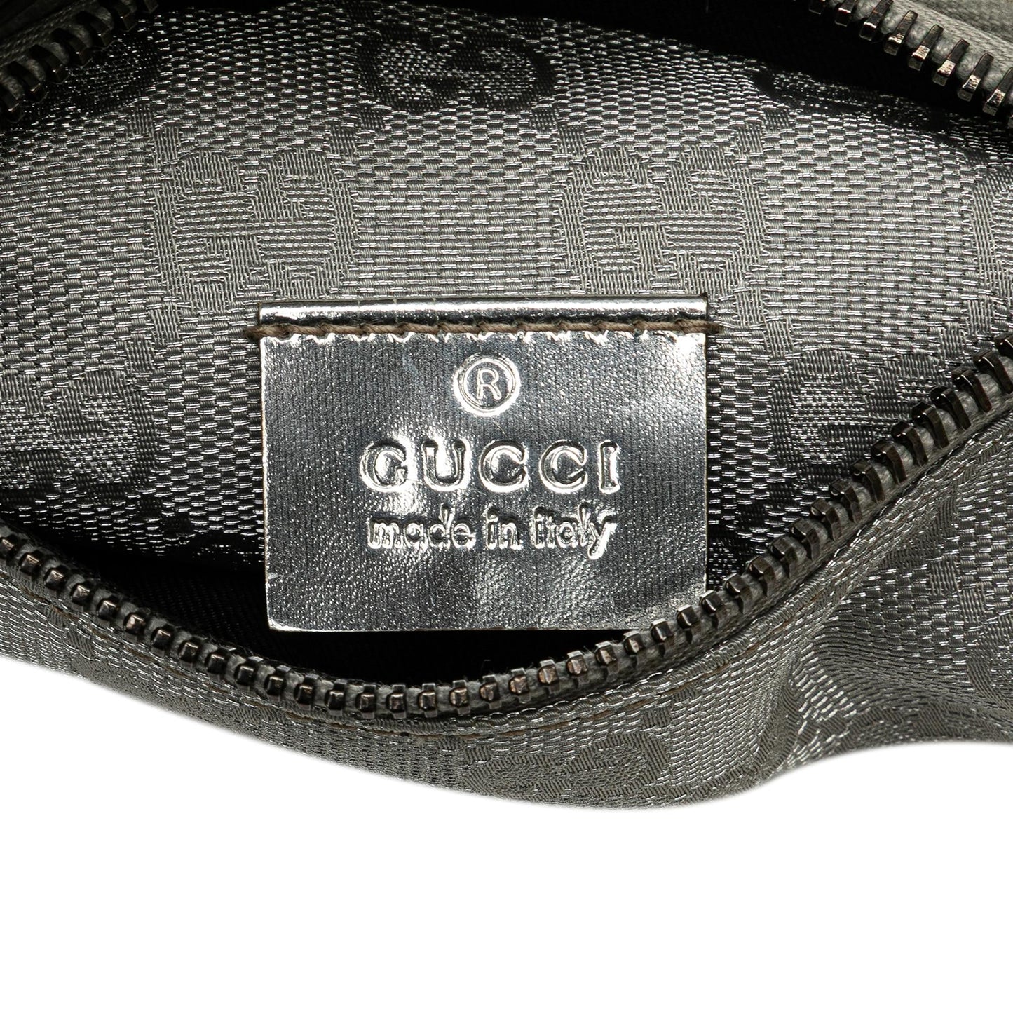 Gucci GG Canvas Web Double Pocket Belt Bag