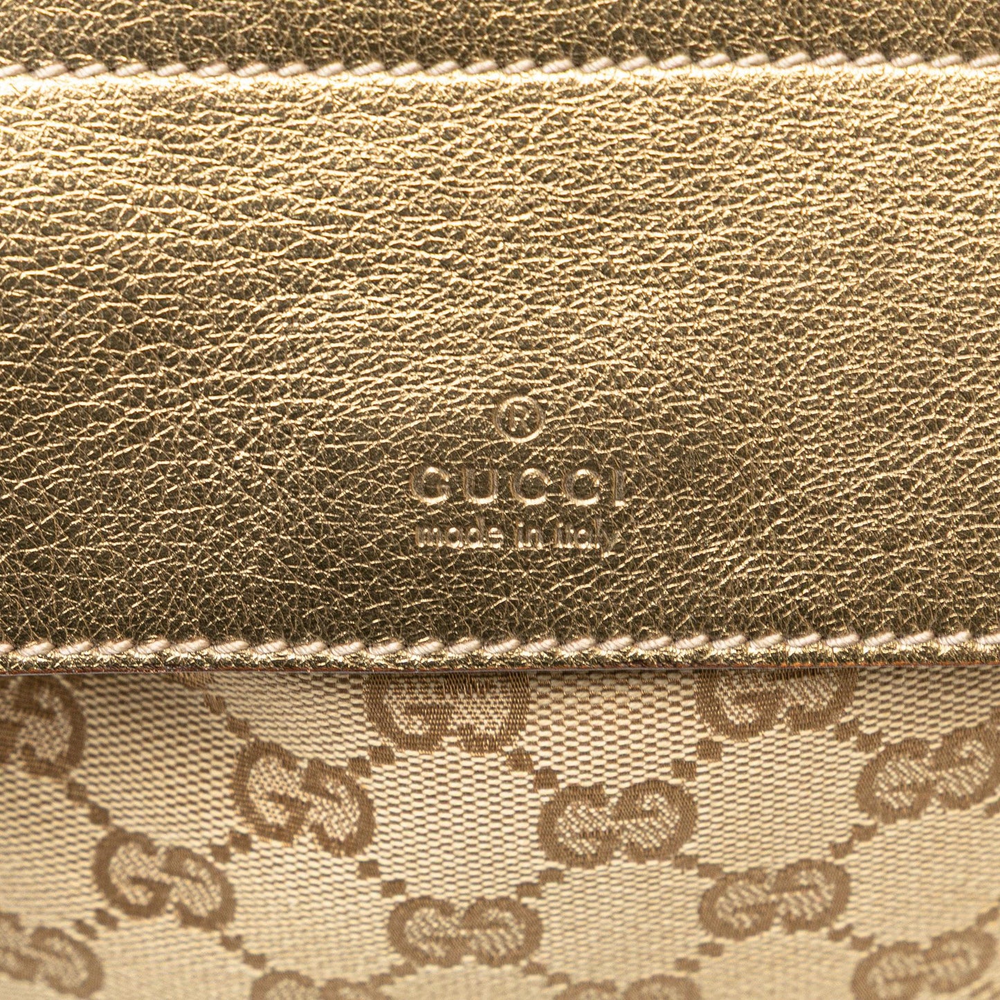 Gucci GG Canvas Web Double Pocket Belt Bag