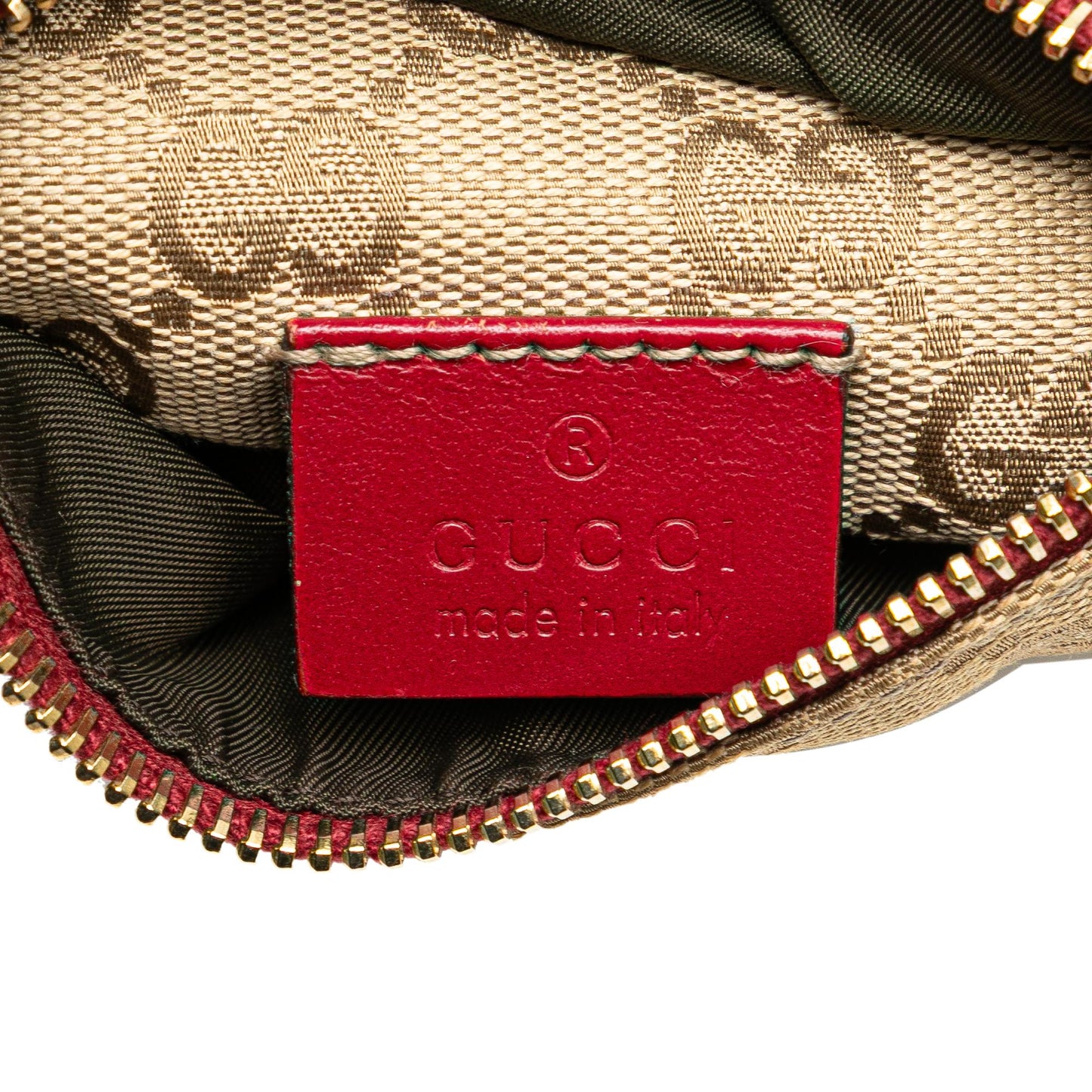 Gucci GG Canvas Web Double Pocket Belt Bag