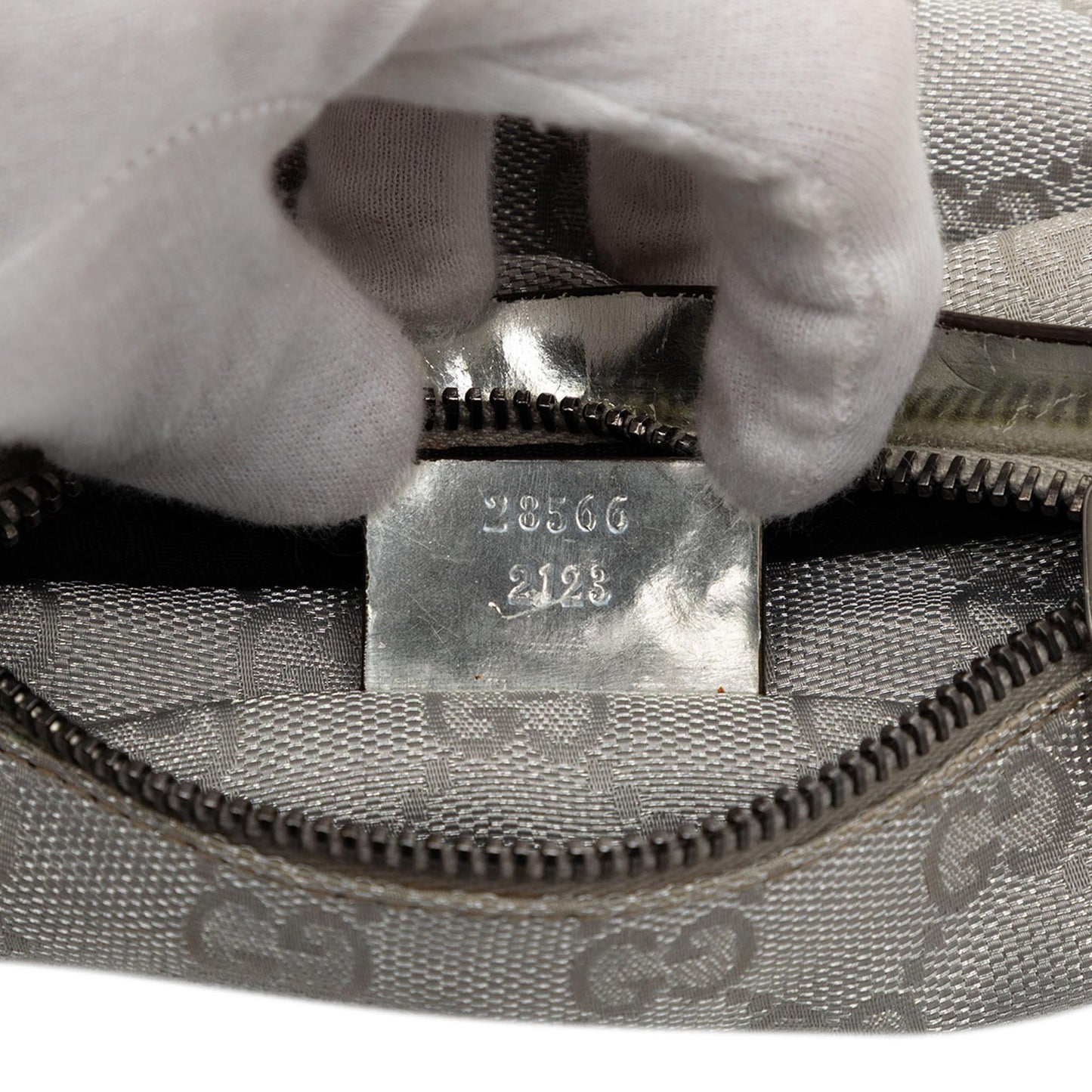Gucci GG Canvas Web Double Pocket Belt Bag