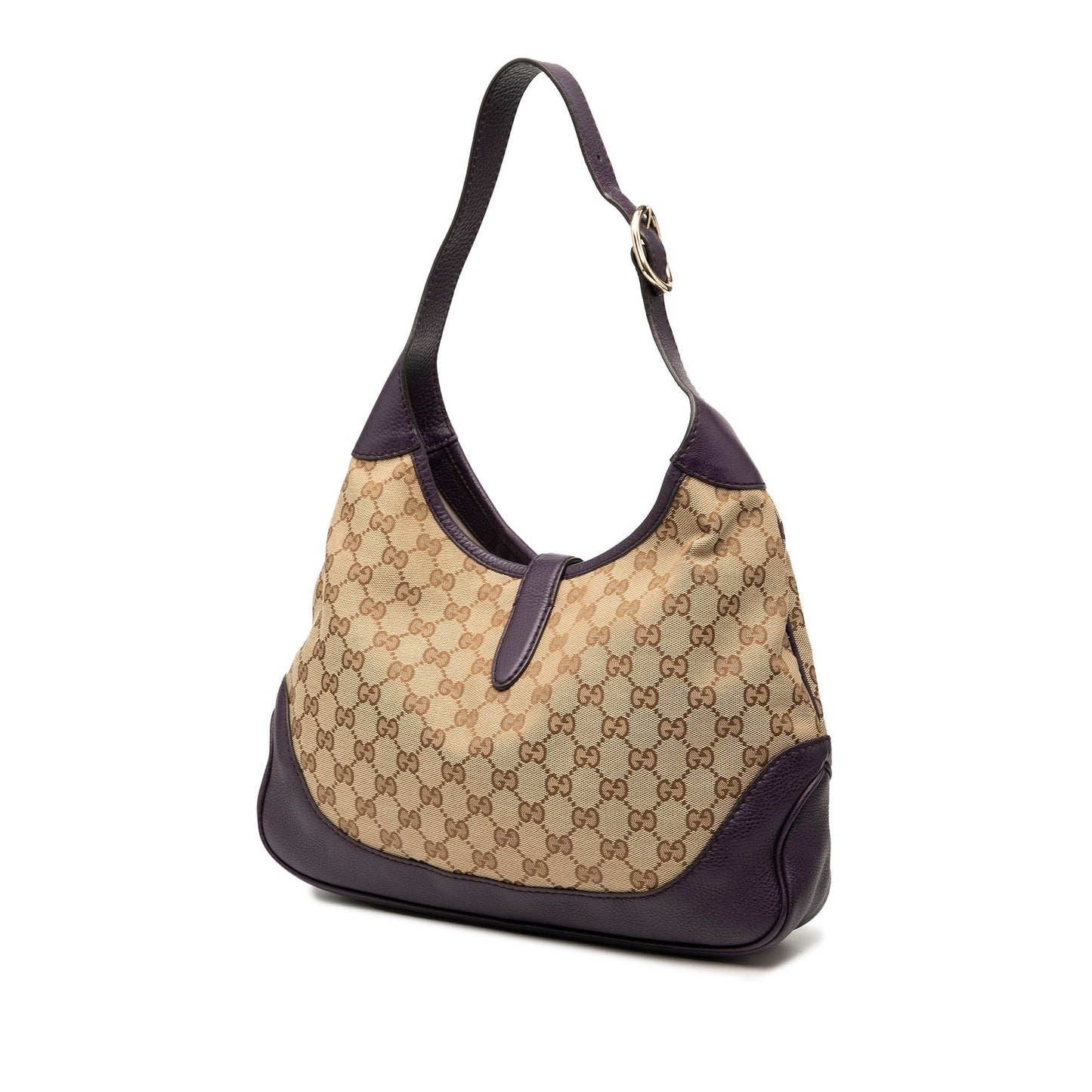 Gucci GG Canvas Web Jackie O Bouvier Crossbody