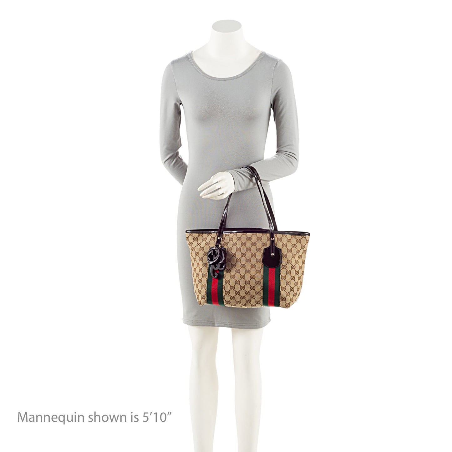 Gucci Vintage GG Canvas Web Jolie Medium Tote