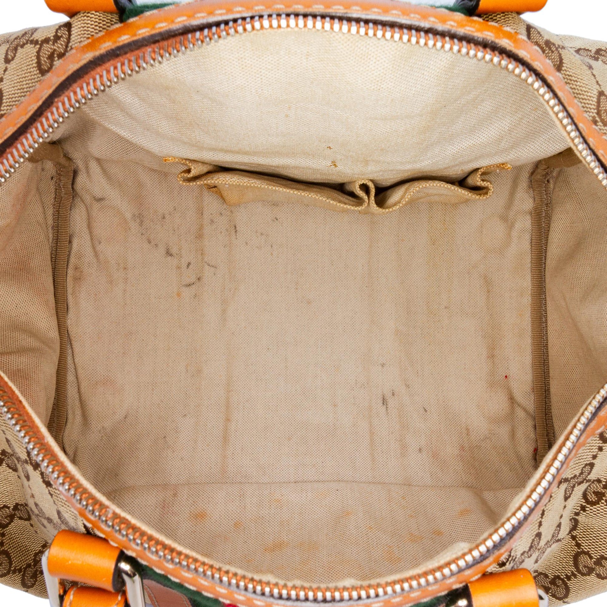 Gucci GG Canvas Web Joy Boston Bag