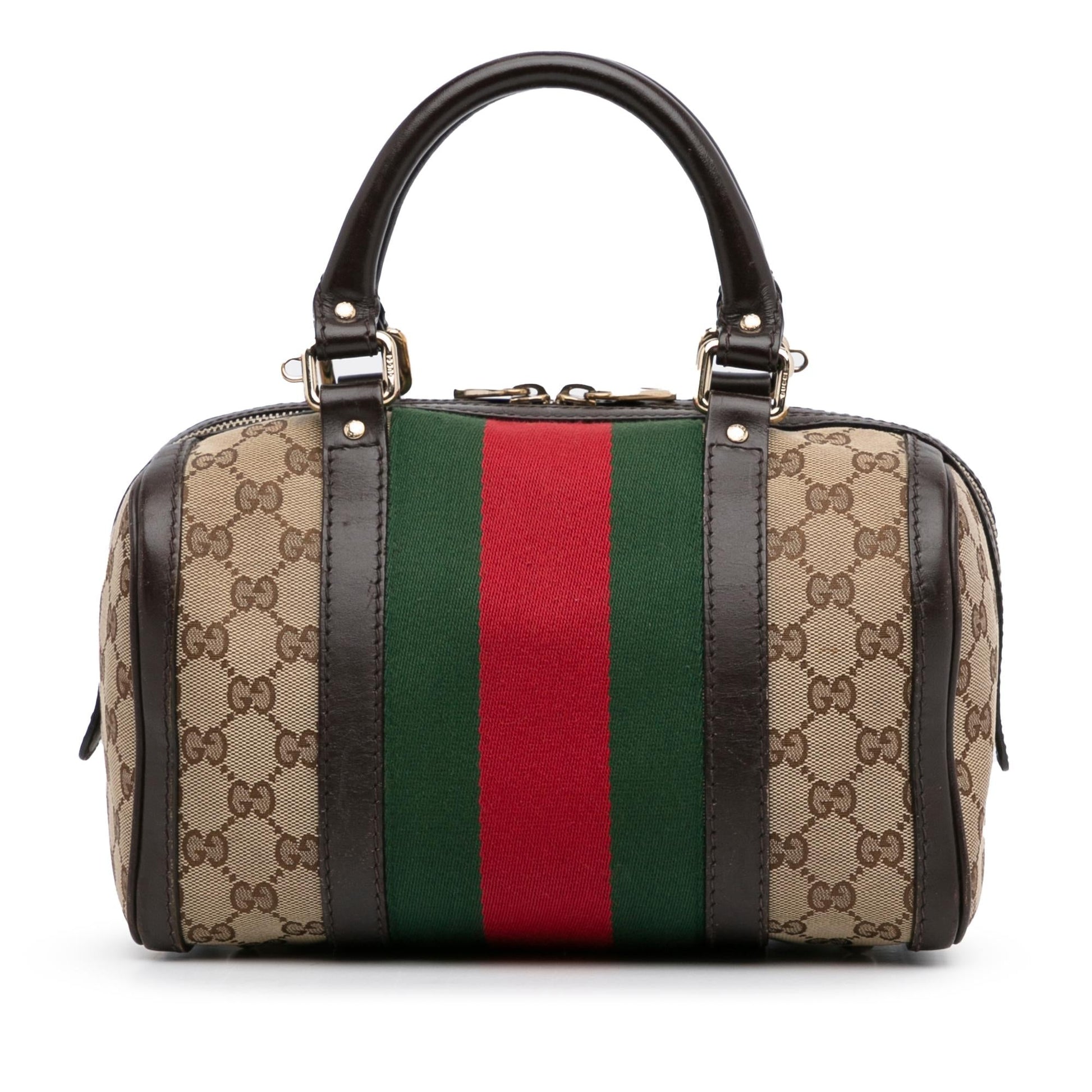 Gucci Canvas Shoulder Bag