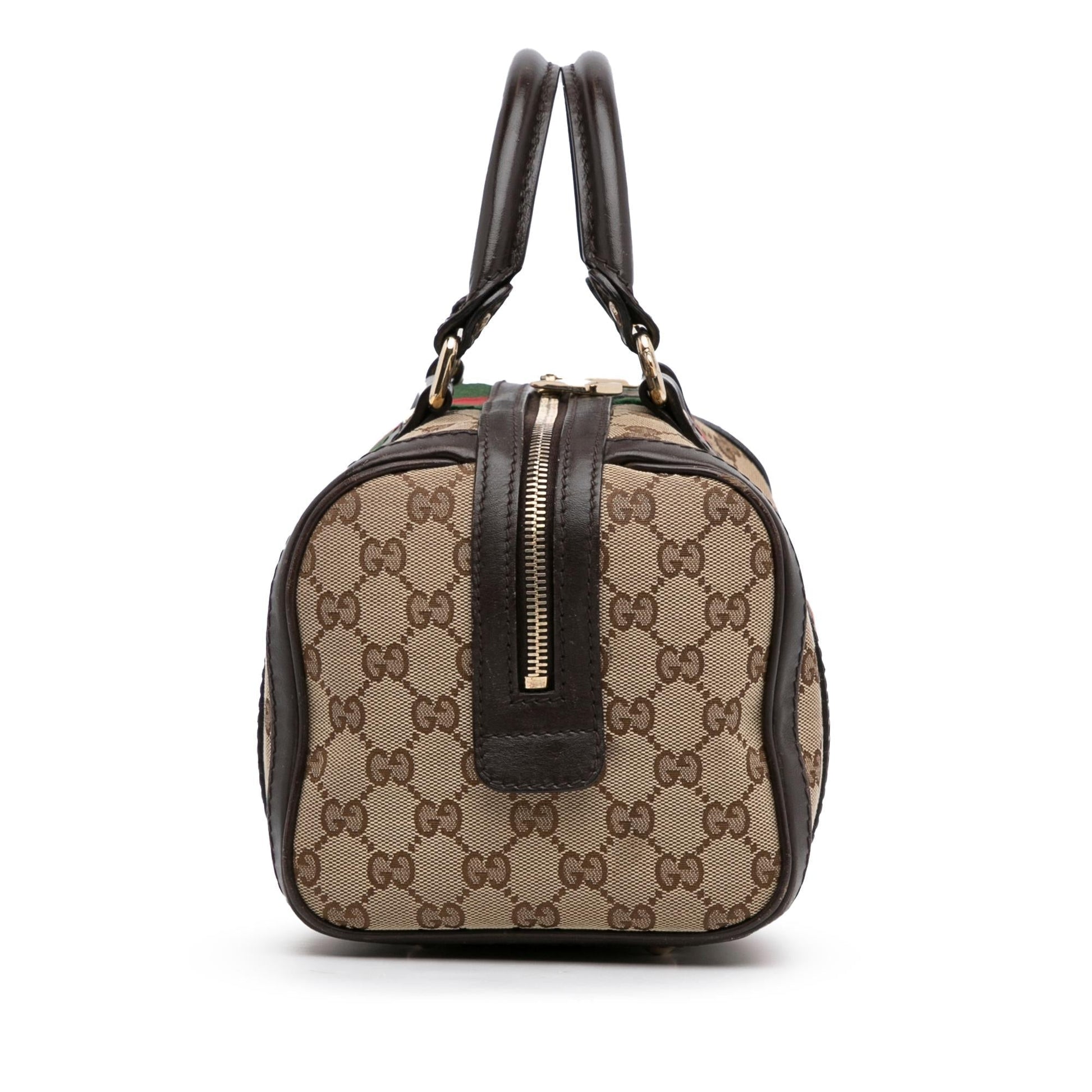 Gucci Canvas Shoulder Bag
