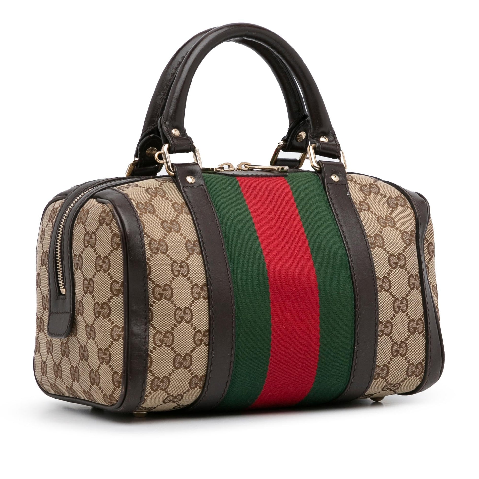 Gucci Canvas Shoulder Bag