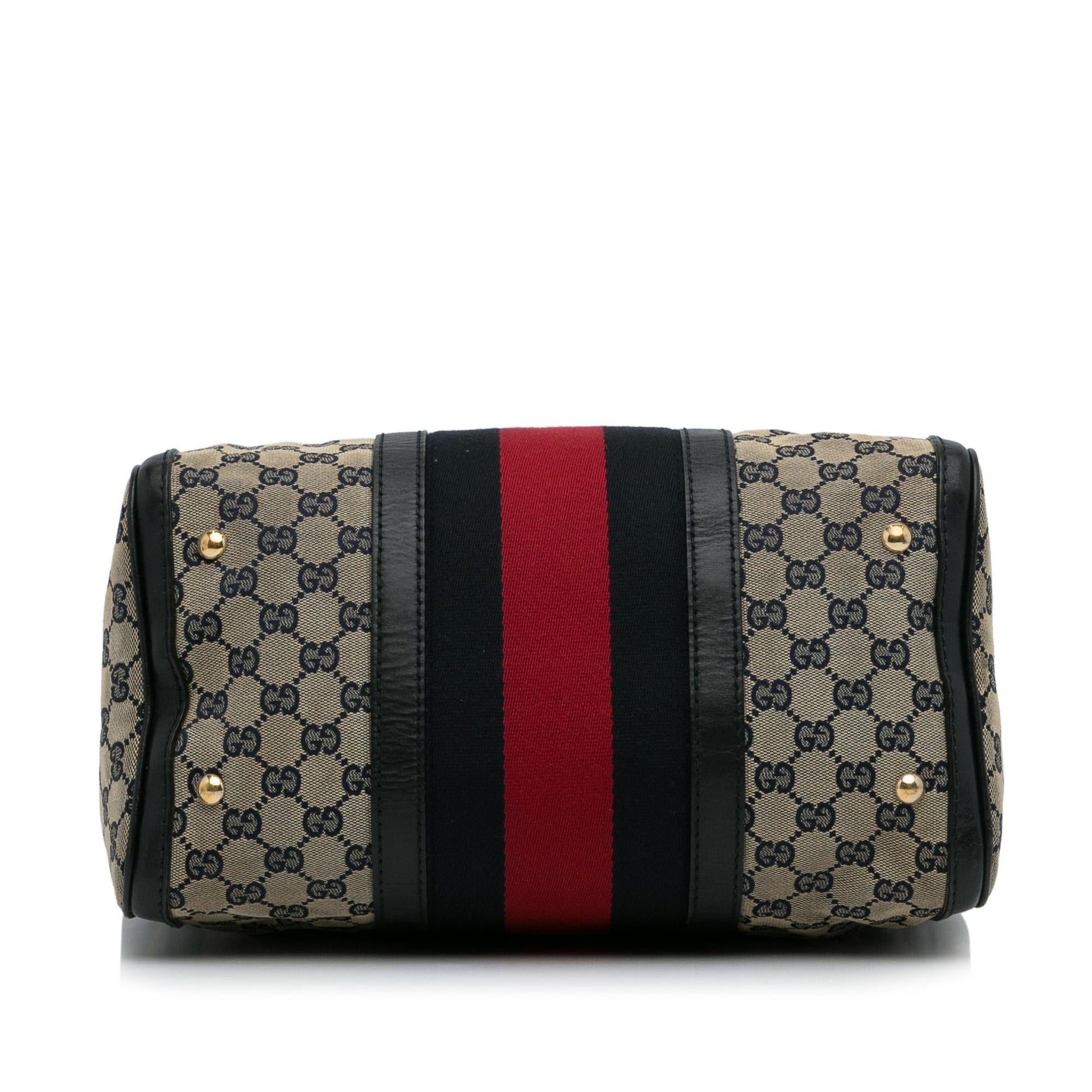 Gucci Canvas Shoulder Bag