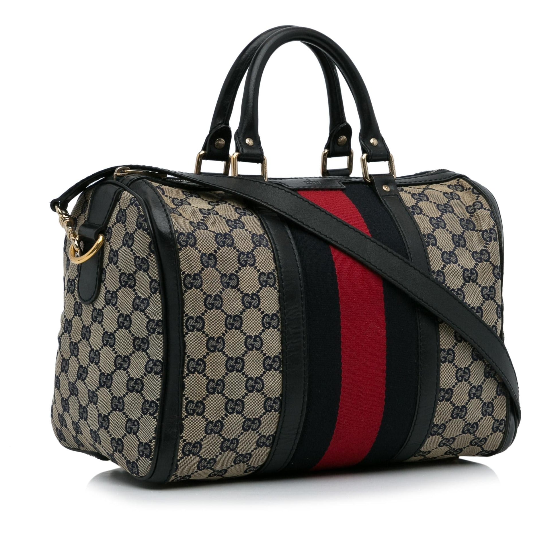 Gucci Canvas Shoulder Bag