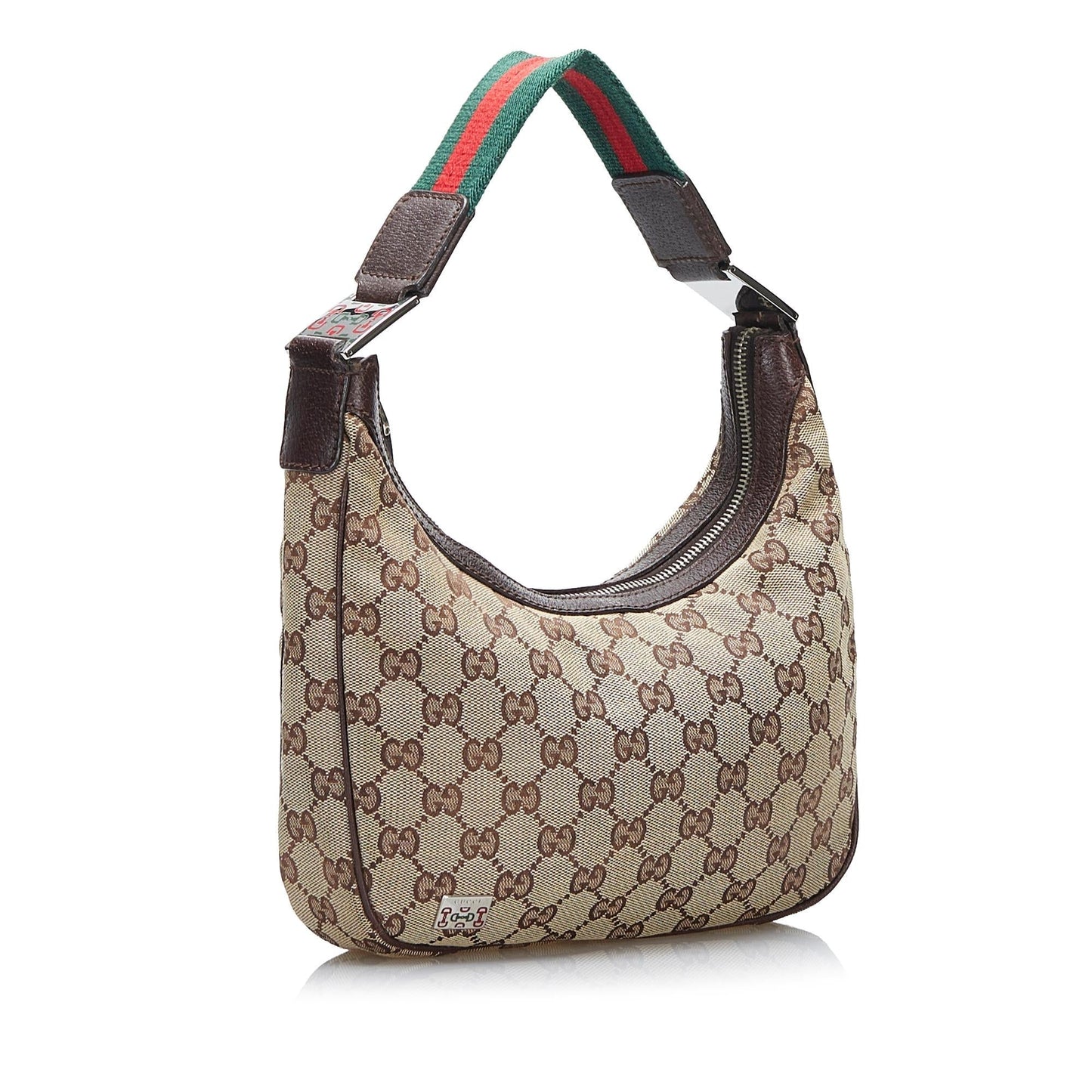 Gucci GG Canvas Web Shoulder Bag (SHG-qR6eTf)