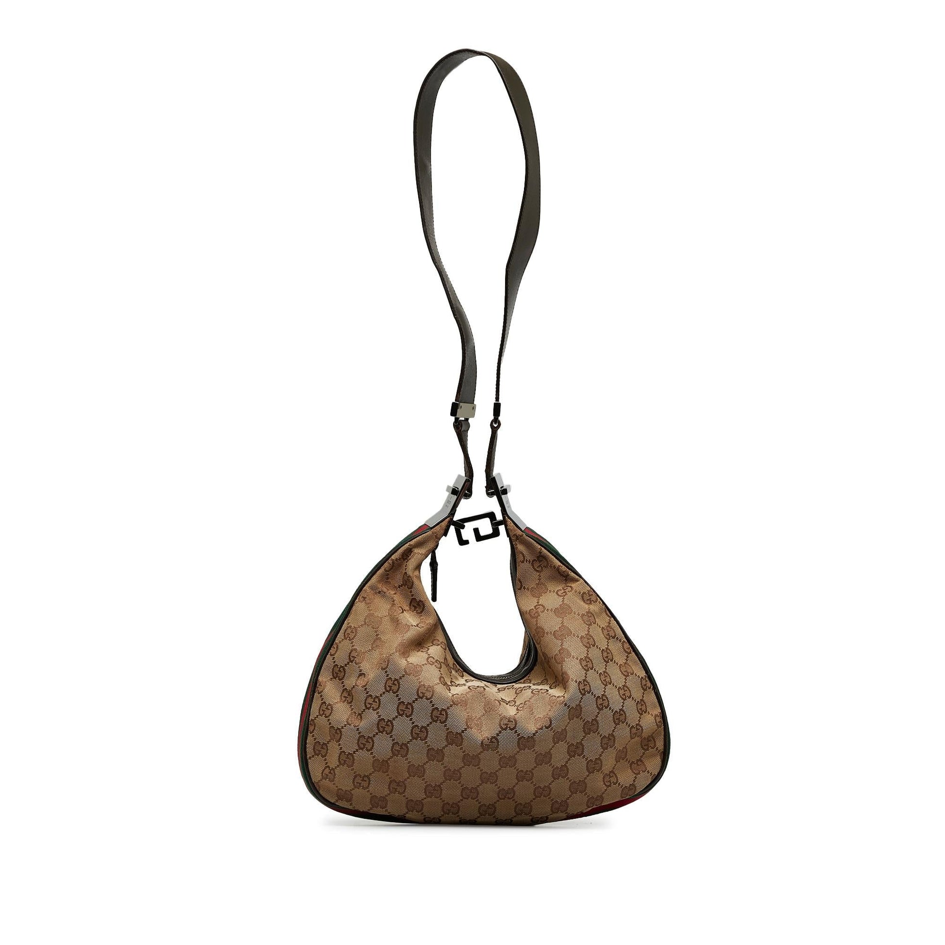 Gucci Canvas Shoulder Bag
