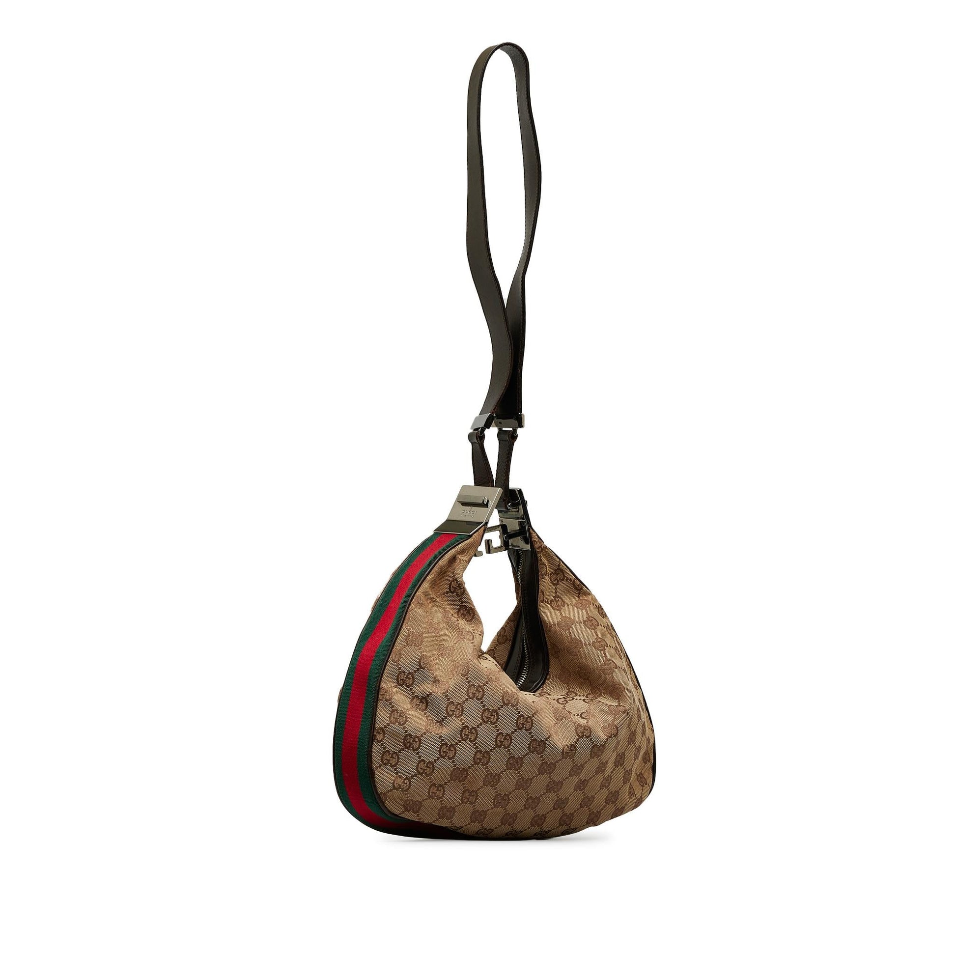 Gucci Canvas Shoulder Bag