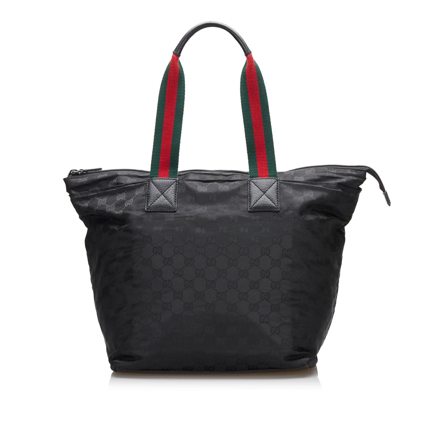Gucci GG Canvas Web Tote (SHG-35229)