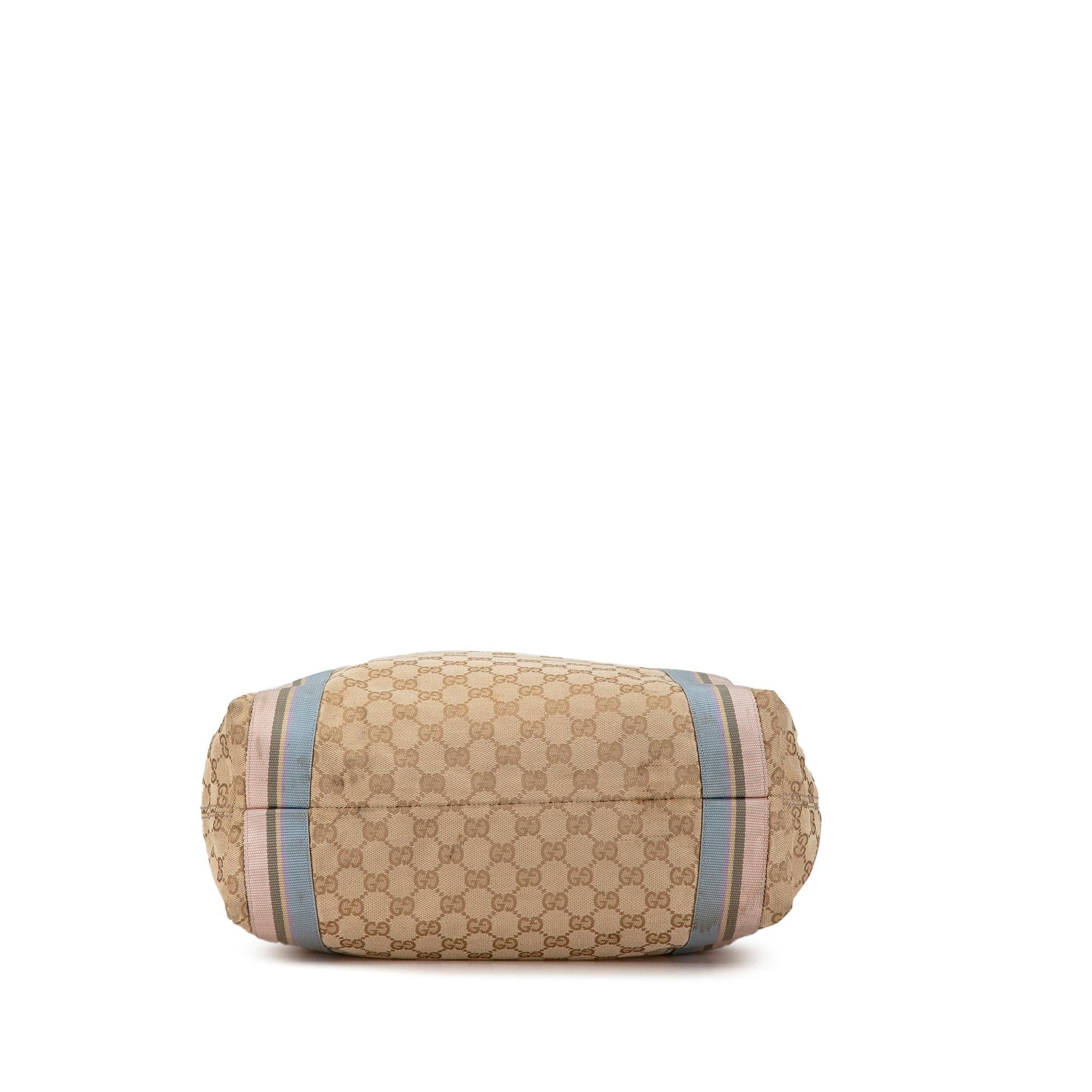 Gucci GG Canvas Web Tote
