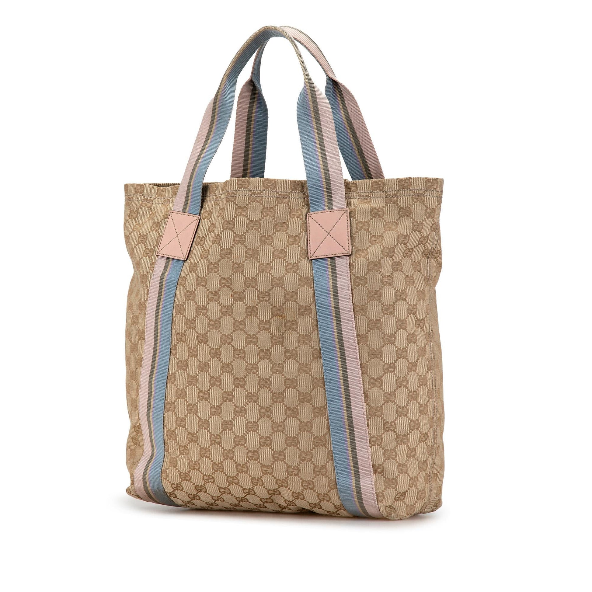 Gucci GG Canvas Web Tote