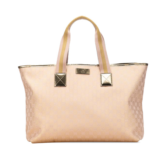 Gucci GG Canvas Web Tote