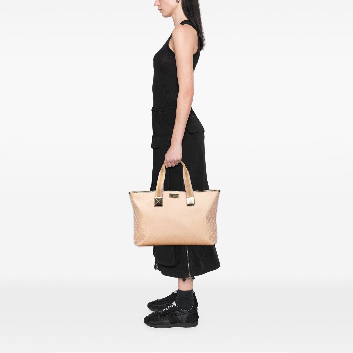 Gucci GG Canvas Web Tote