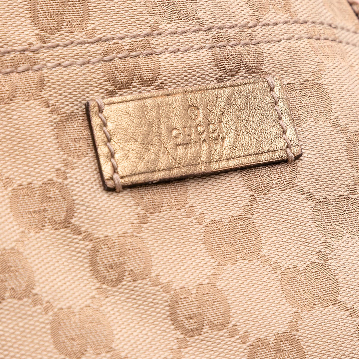 Gucci GG Canvas Web Tote
