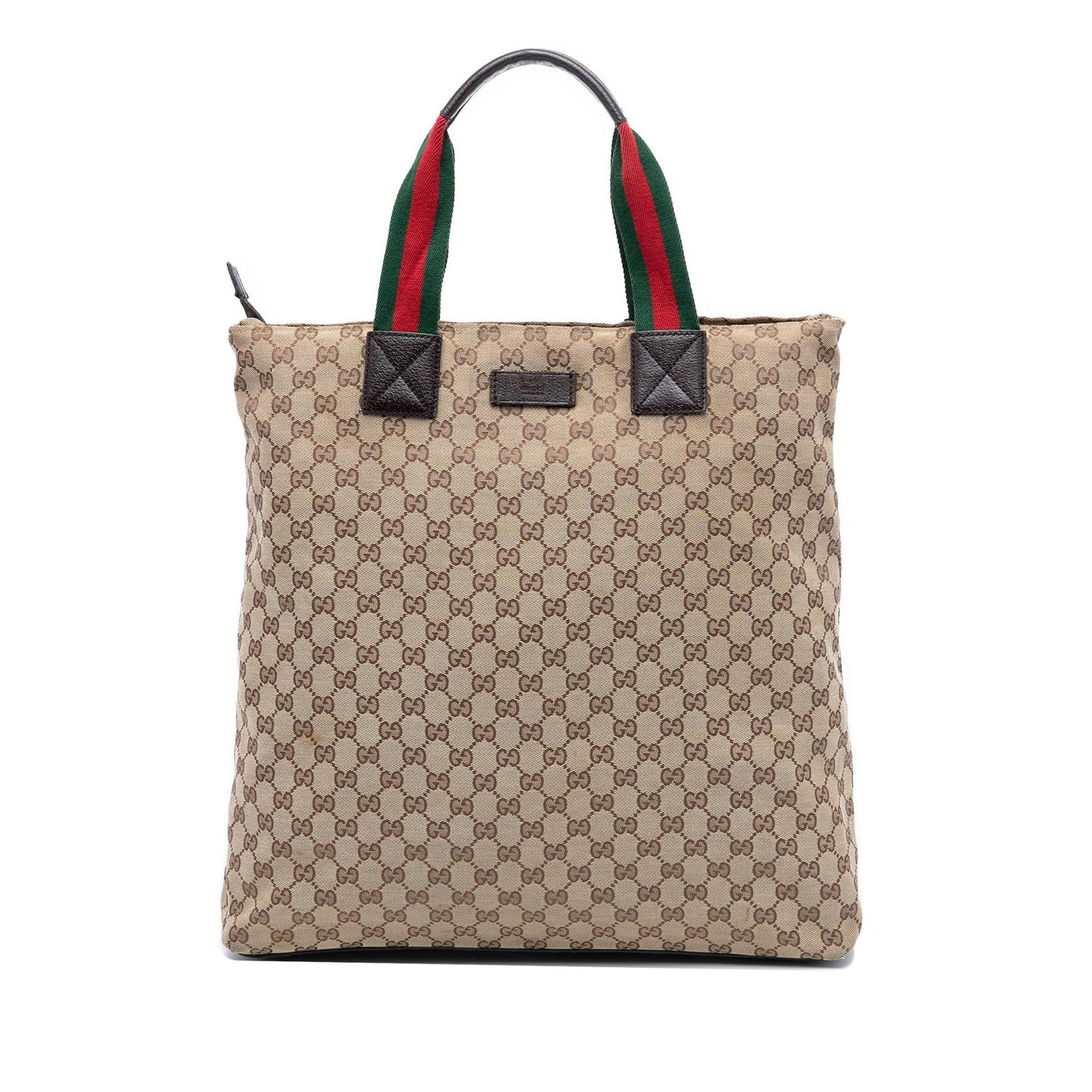 Gucci GG Canvas Web Tote