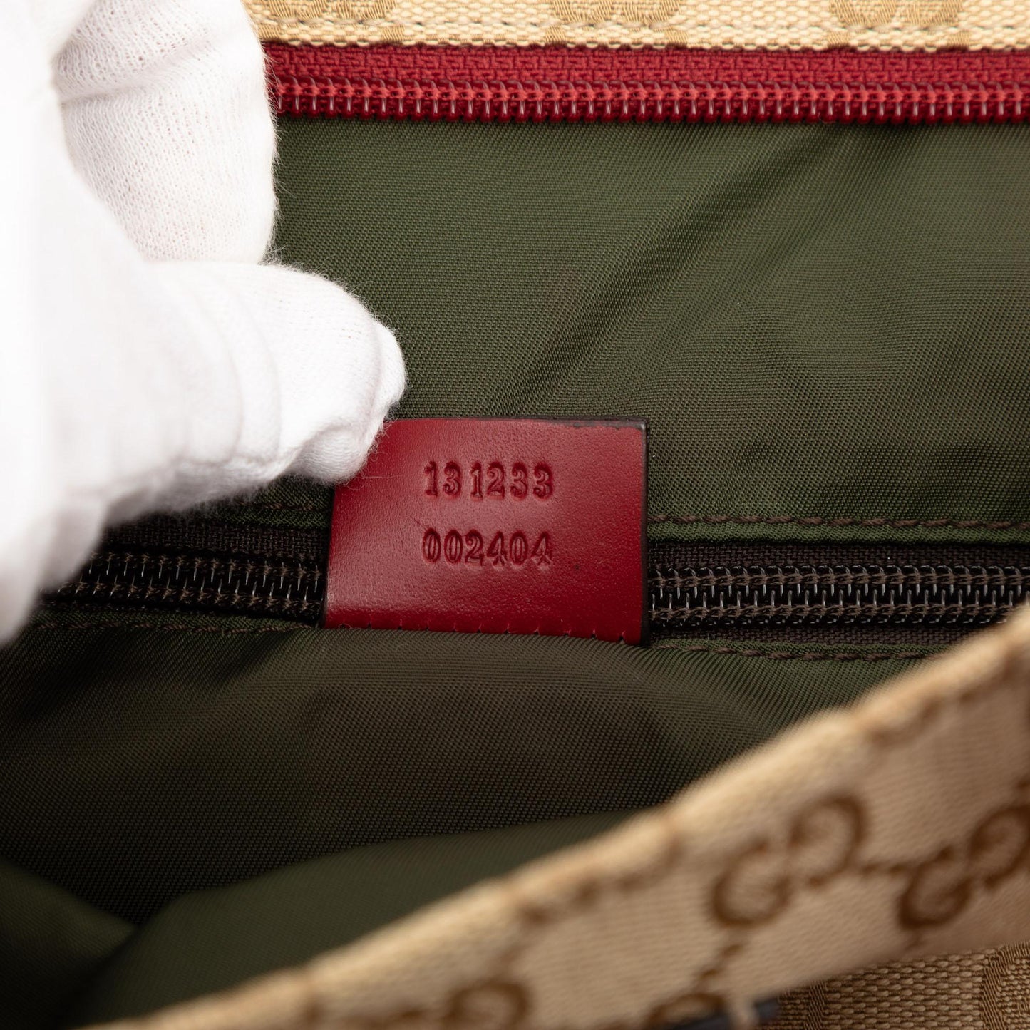 Gucci GG Canvas Web Tote