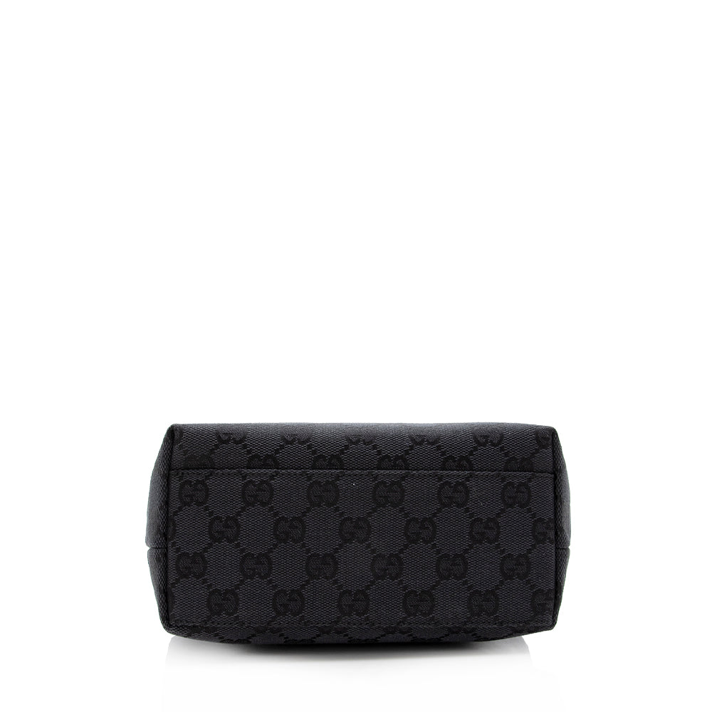 Gucci Leather Canvas Tote Style 56
